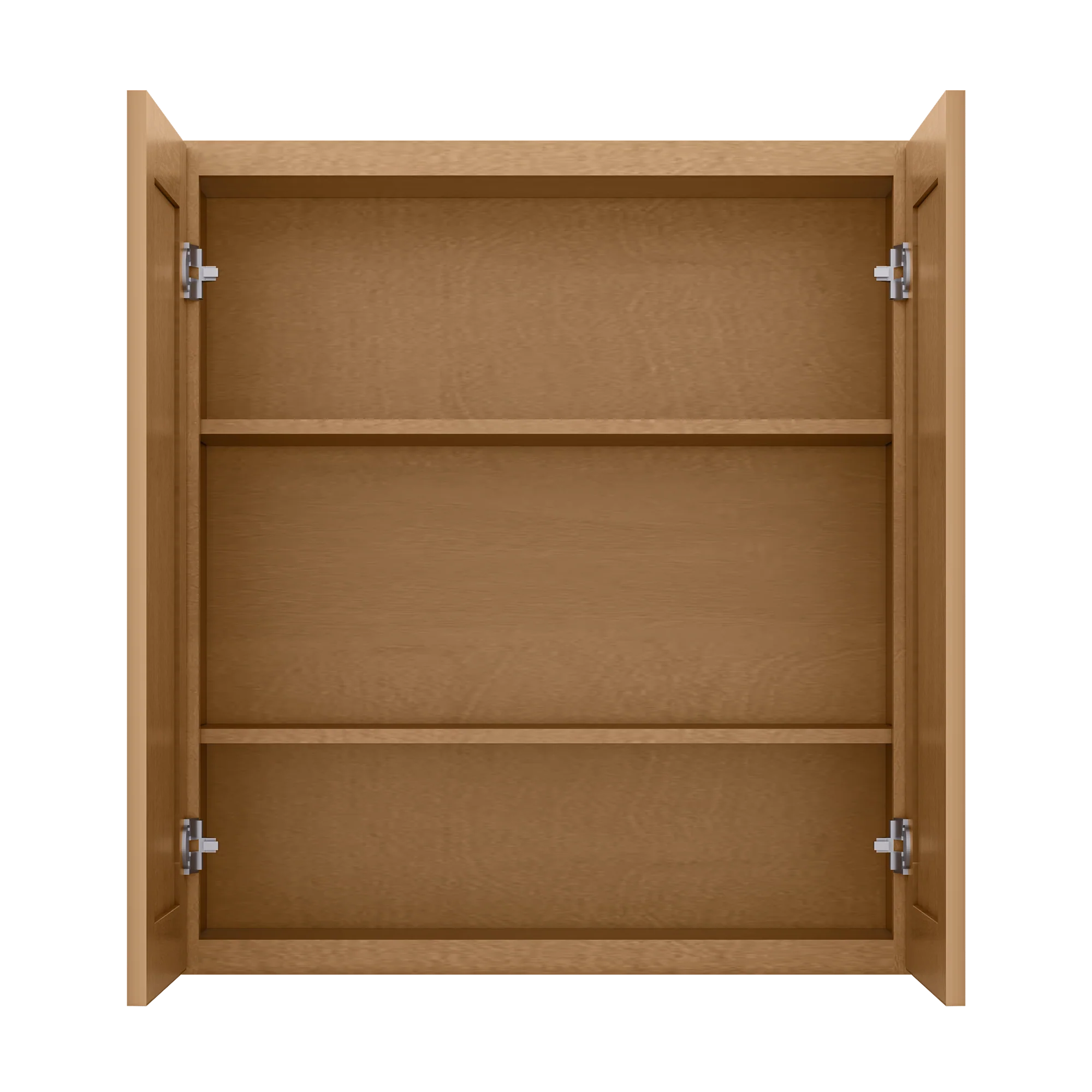 Wall Kitchen Cabinet W3336 Shaker Toffee LessCare 33 in. width 36 in. height 12 in. depth - Image 5