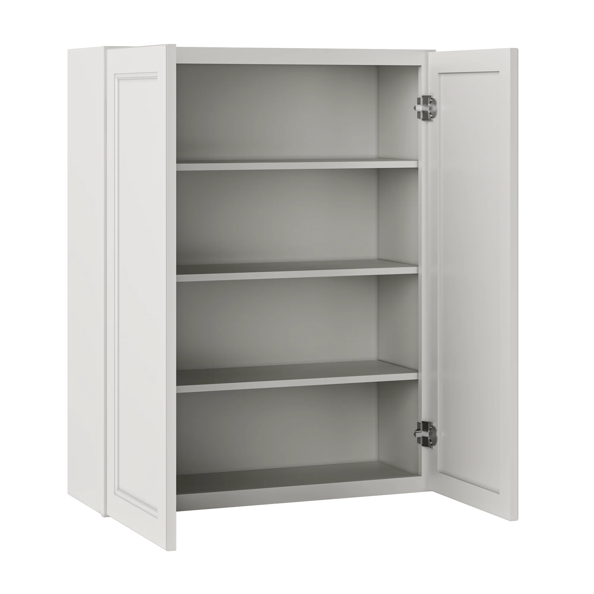 Wall Kitchen Cabinet W3342 Milan Pearl 33 in. width 42 in. height 12 in. depth - Image 4