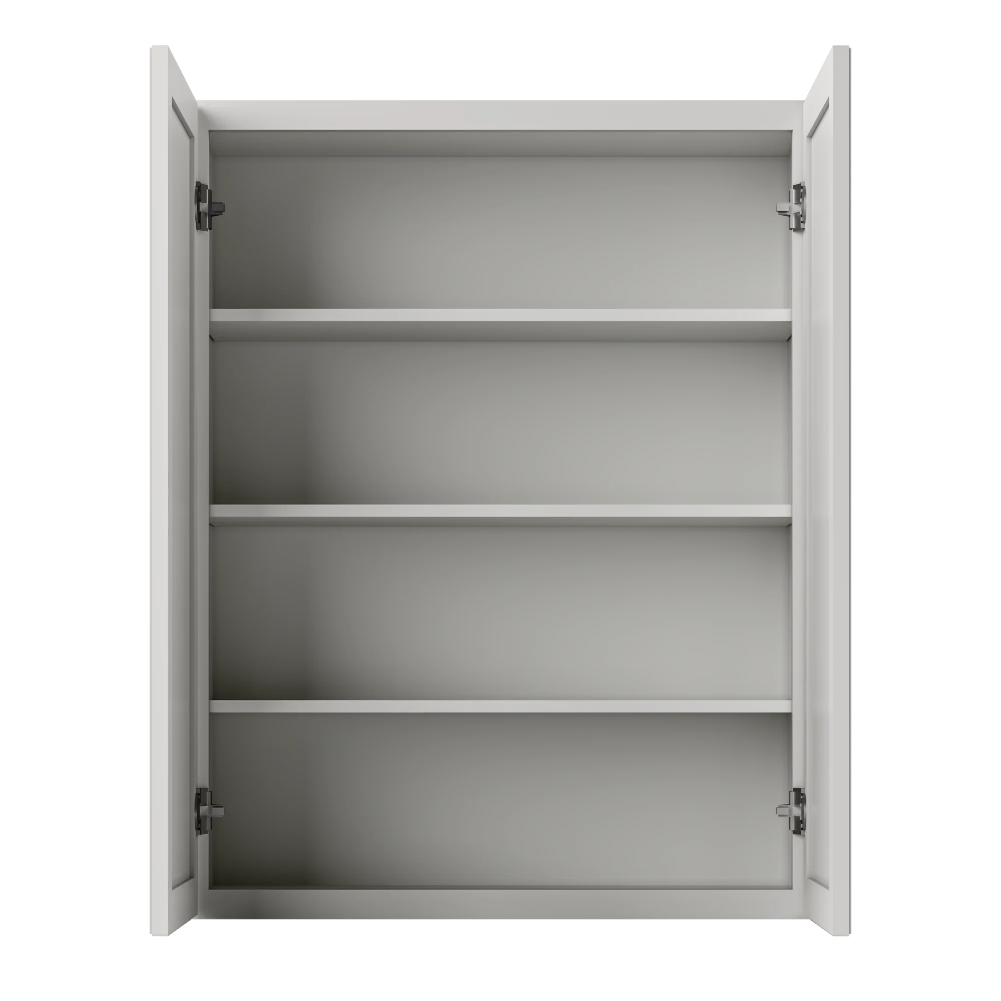 Wall Kitchen Cabinet W3342 Milan Pearl 33 in. width 42 in. height 12 in. depth - Image 5