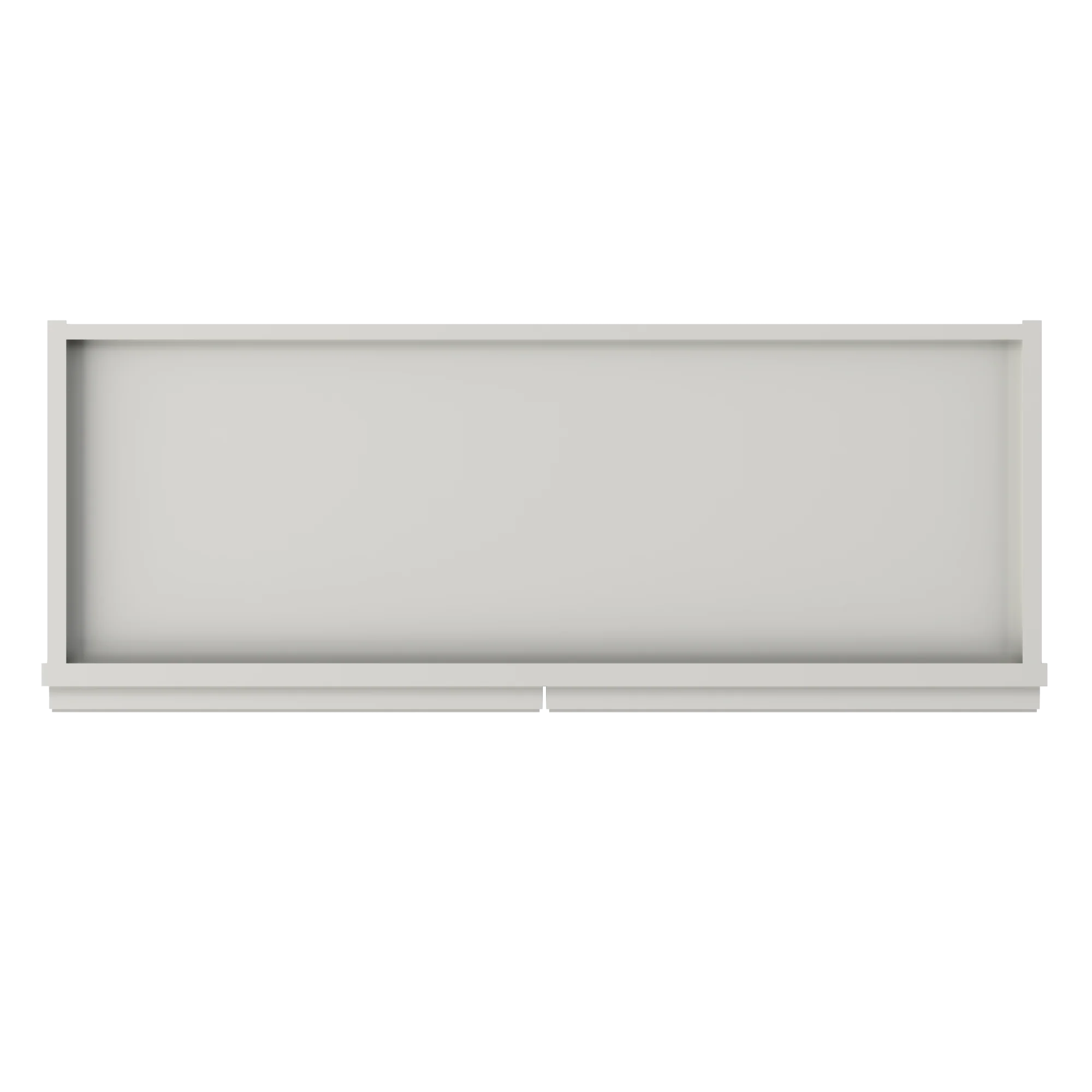 Wall Kitchen Cabinet W3342 Milan Pearl 33 in. width 42 in. height 12 in. depth - Image 6
