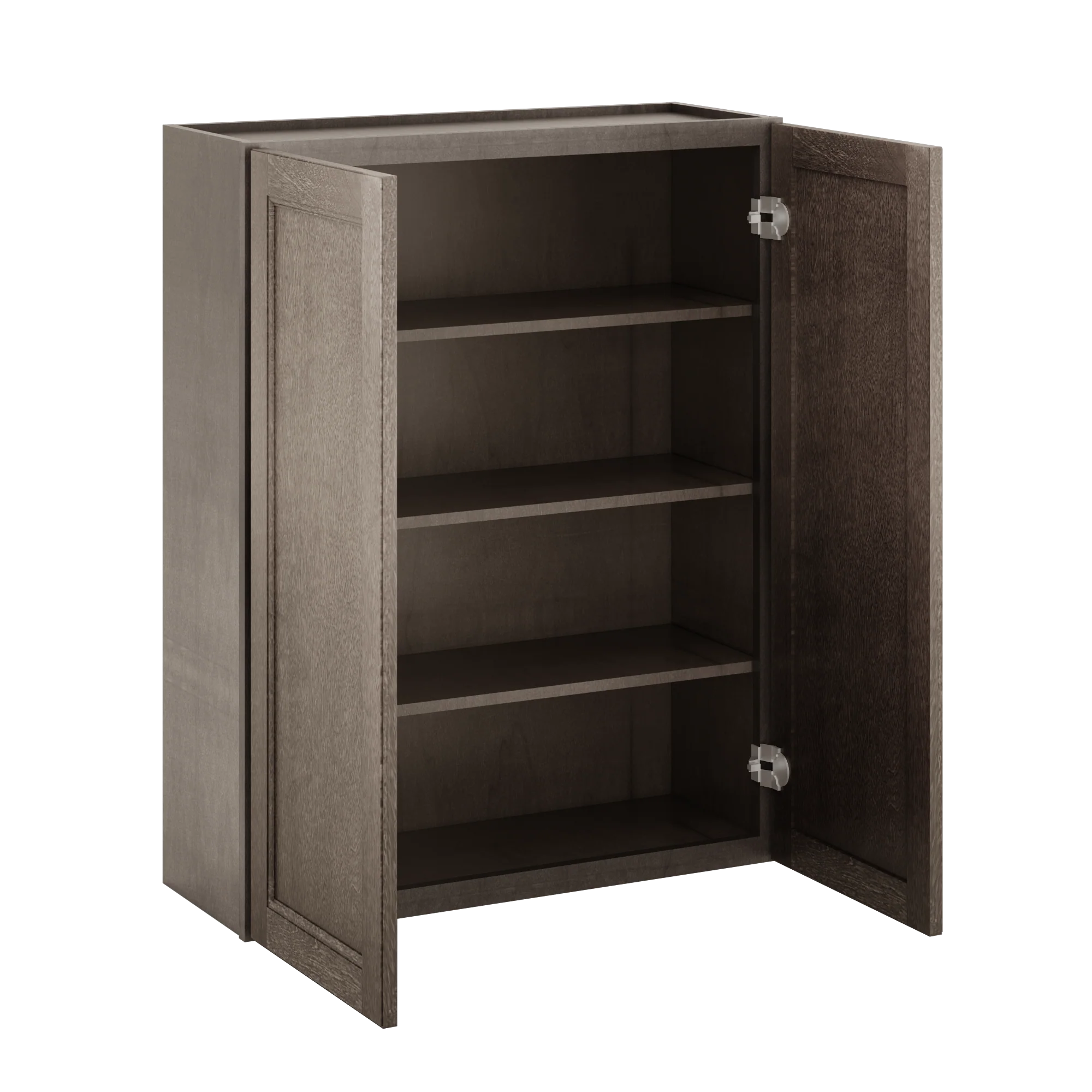 Wall Kitchen Cabinet W3342 Milan Slate 33 in. width 42 in. height 12 in. depth - Image 4