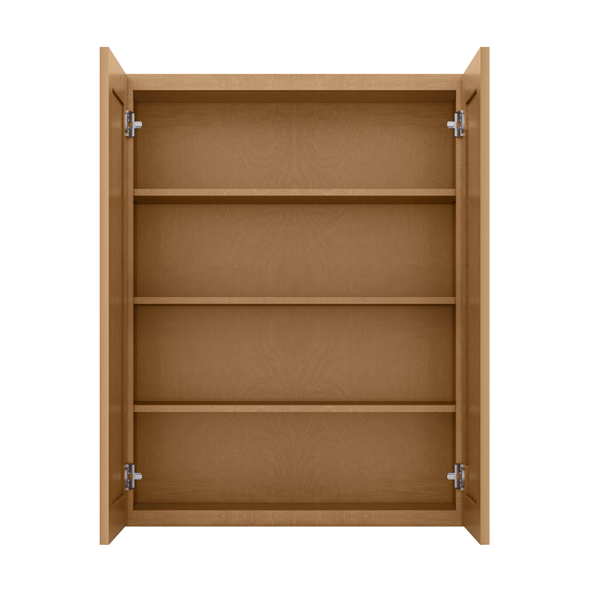 Wall Kitchen Cabinet W3342 Shaker Toffee LessCare 33 in. width 42 in. height 12 in. depth - Image 5