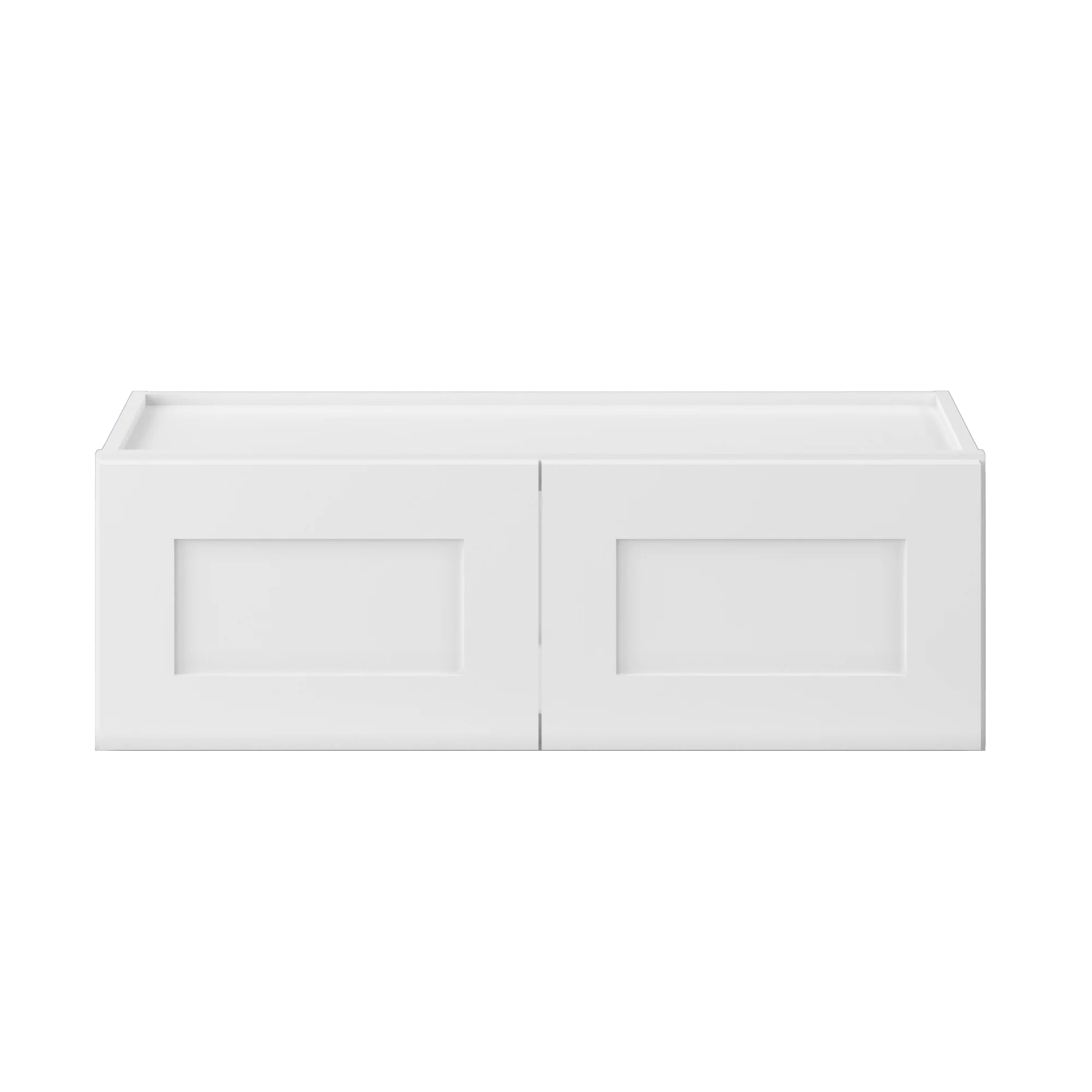 Wall Kitchen Cabinet W3612 Alpina White LessCare 36 in. width 12 in. height 12 in. depth - Image 3