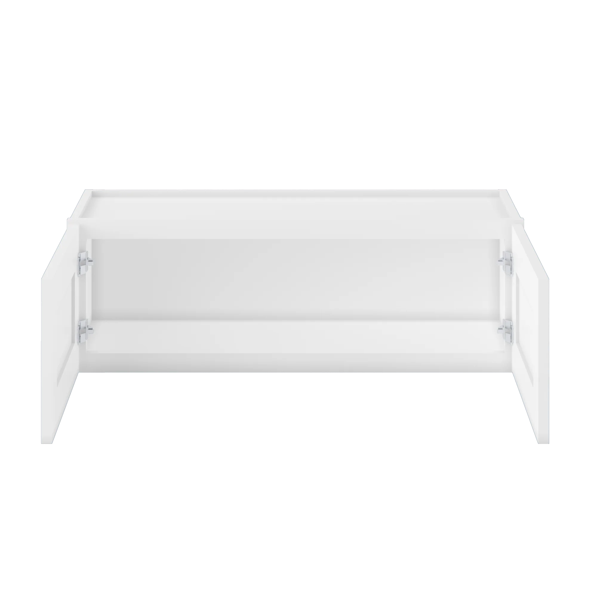 Wall Kitchen Cabinet W3612 Alpina White LessCare 36 in. width 12 in. height 12 in. depth - Image 5