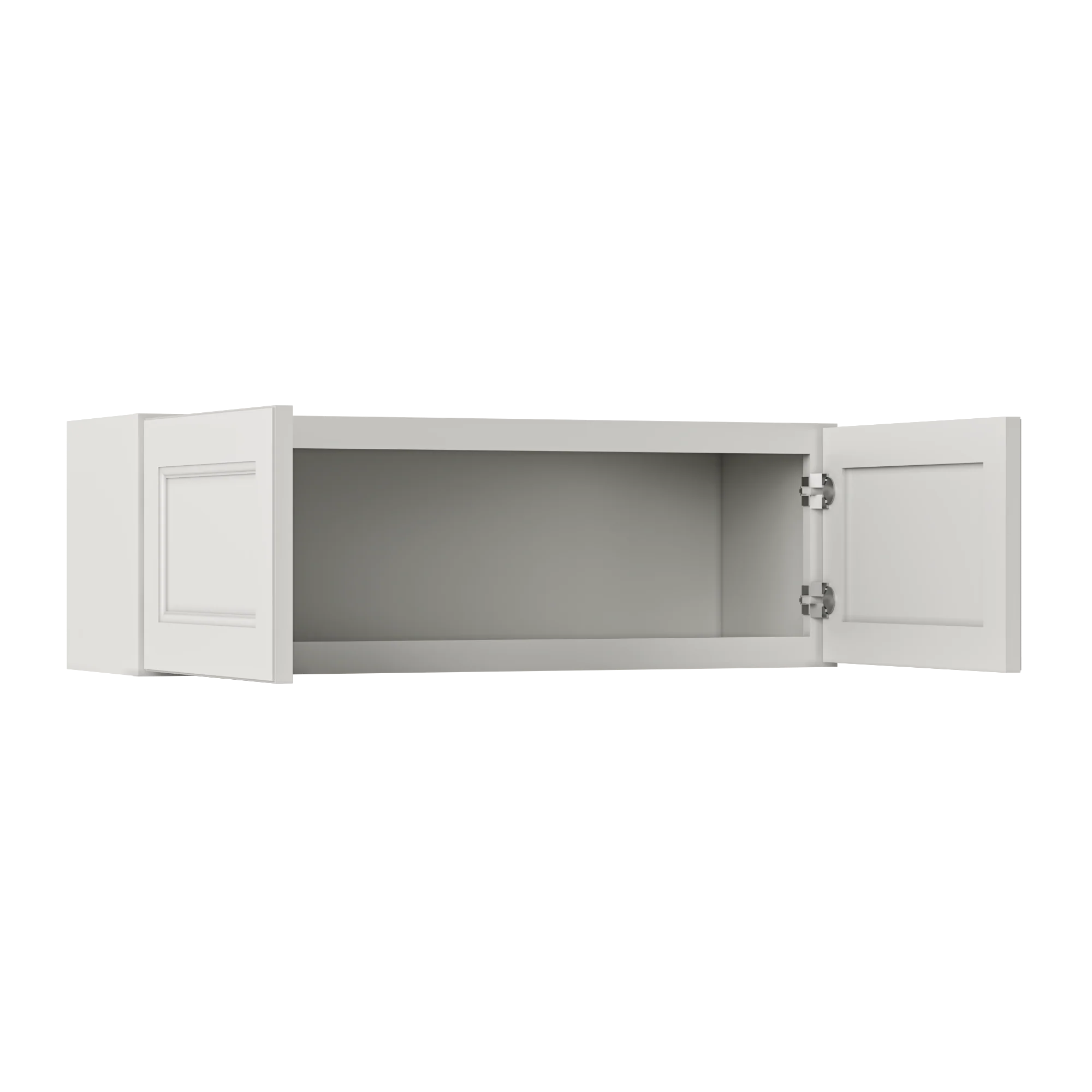 Wall Kitchen Cabinet W3612 Milan Pearl 36 in. width 12 in. height 12 in. depth - Image 4