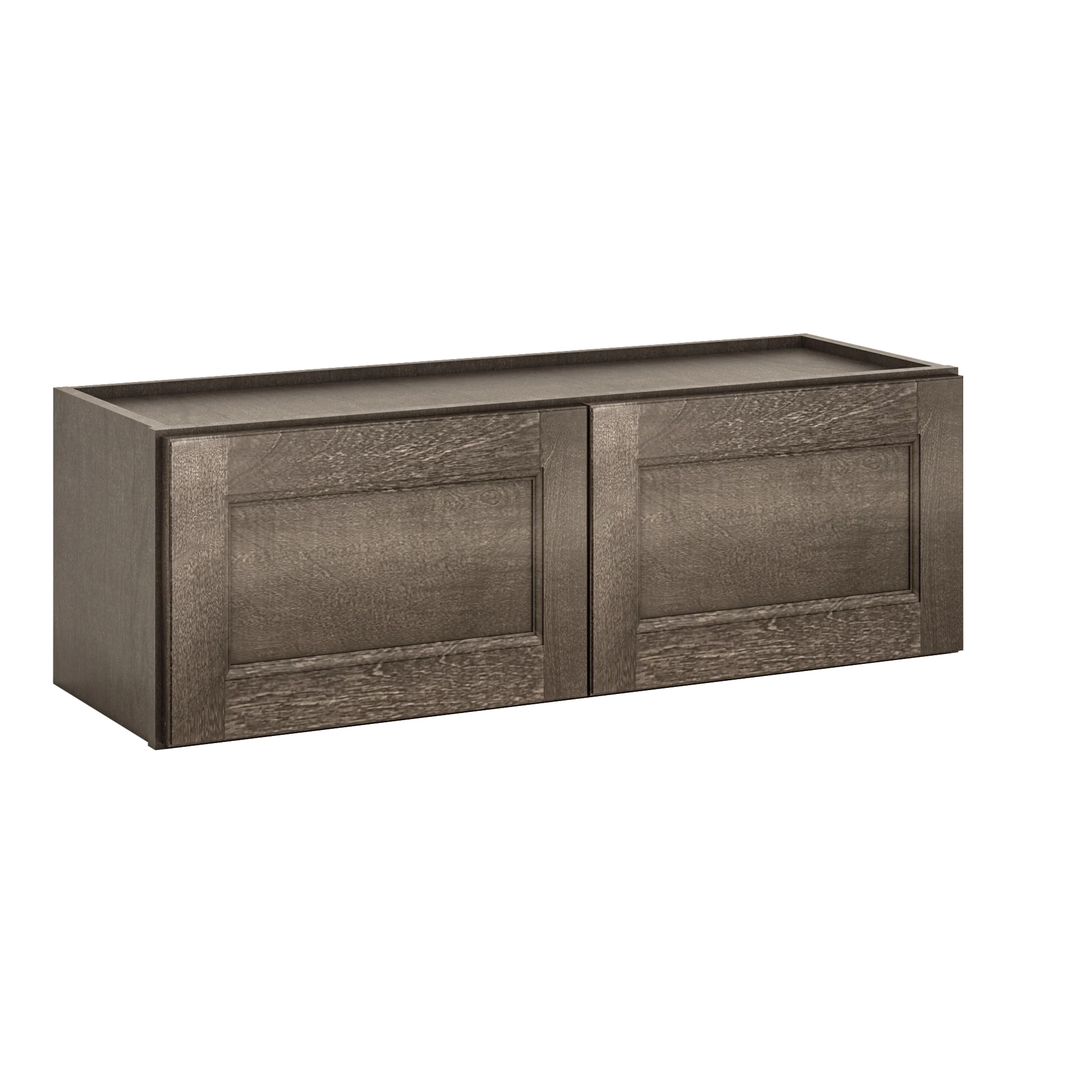 Wall Kitchen Cabinet W3612 Milan Slate 36 in. width 12 in. height 12 in. depth - Image 2