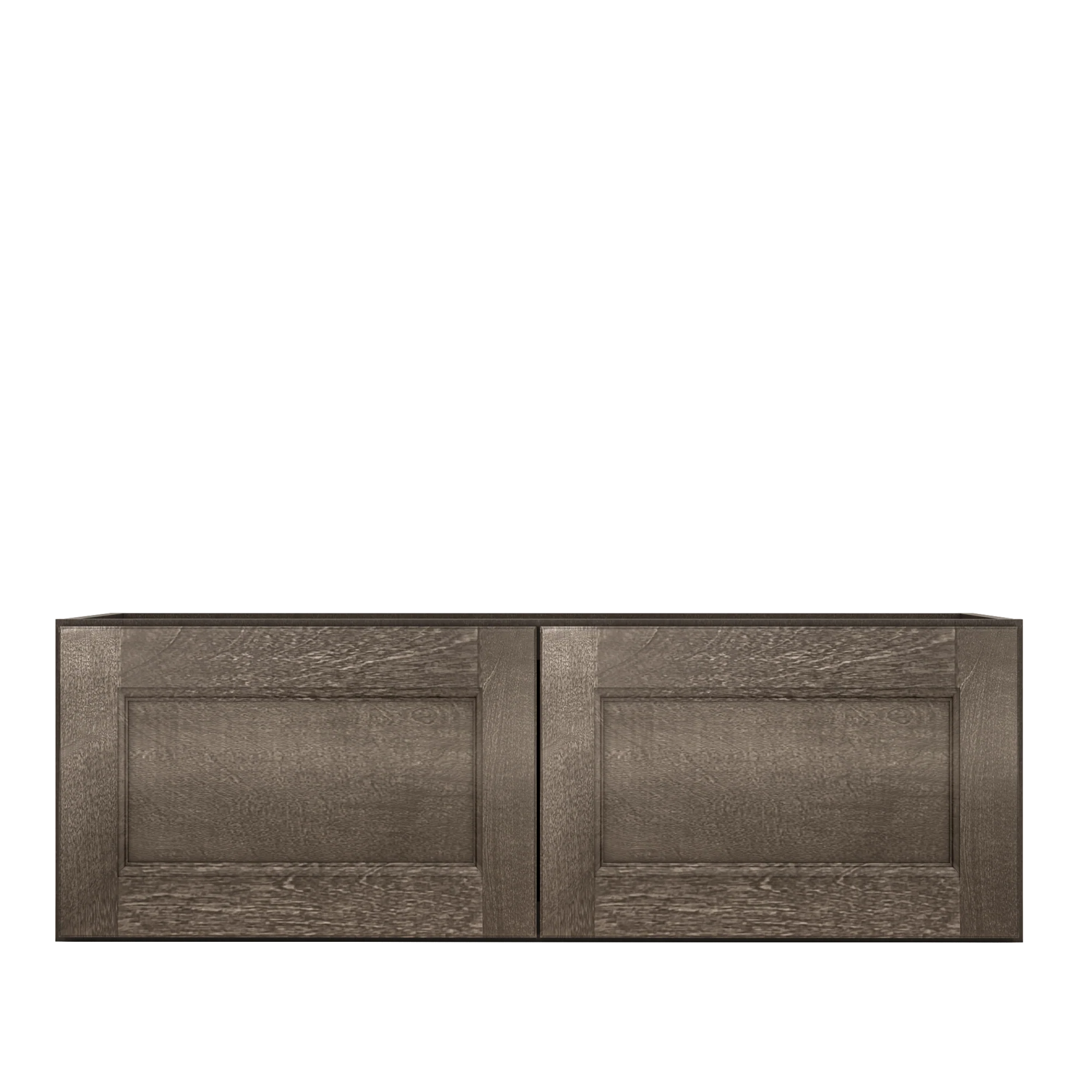 Wall Kitchen Cabinet W3612 Milan Slate 36 in. width 12 in. height 12 in. depth - Image 3