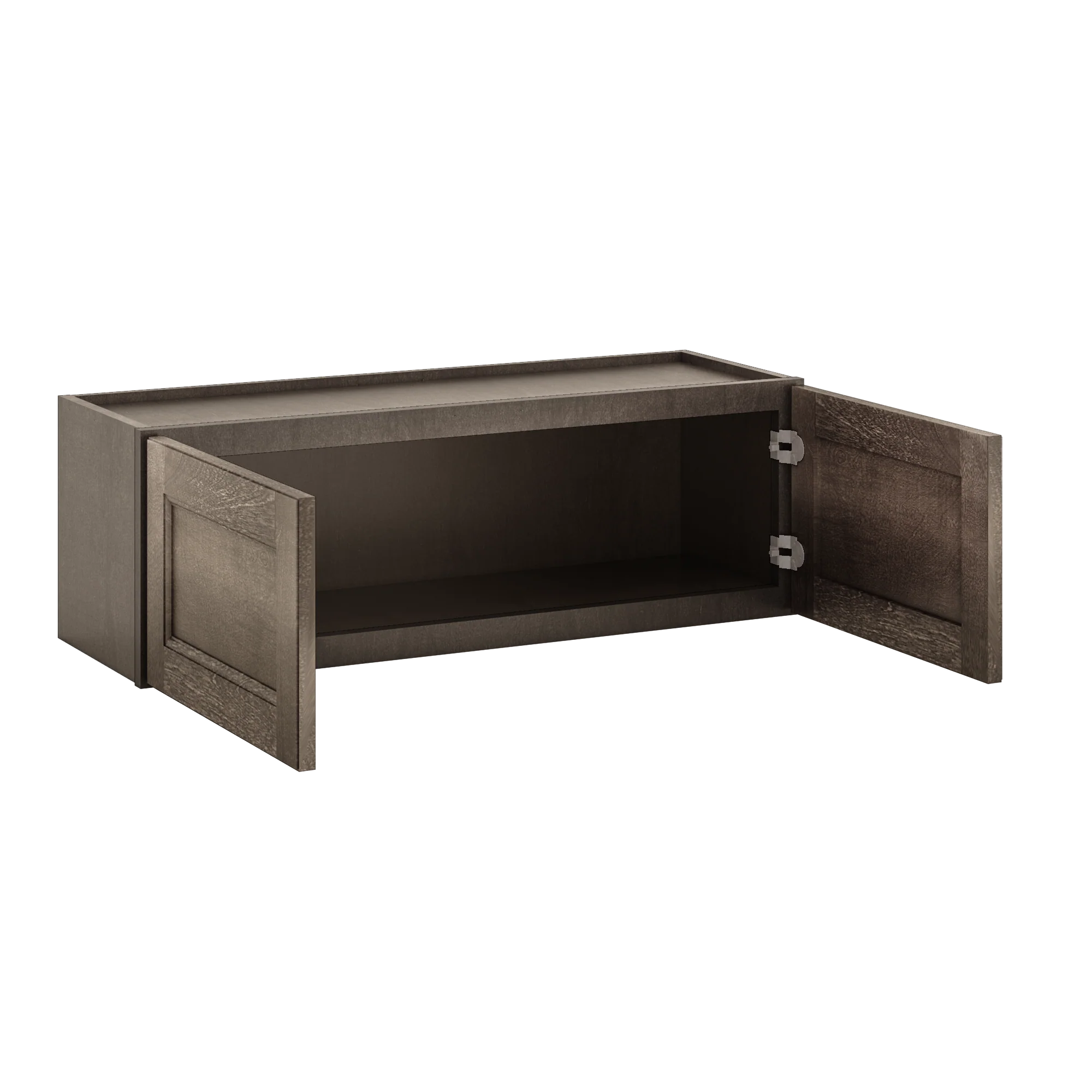 Wall Kitchen Cabinet W3612 Milan Slate 36 in. width 12 in. height 12 in. depth - Image 4