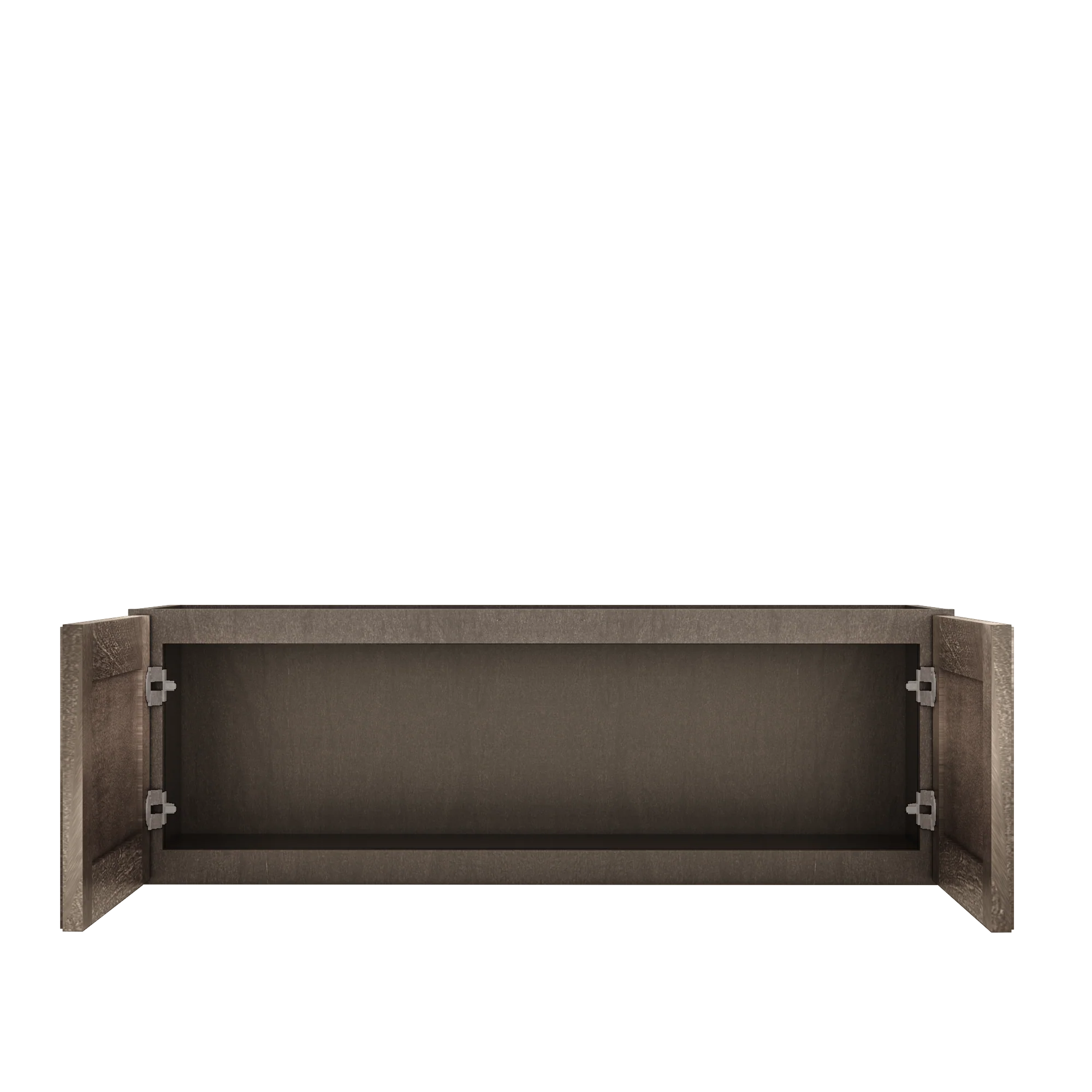 Wall Kitchen Cabinet W3612 Milan Slate 36 in. width 12 in. height 12 in. depth - Image 5