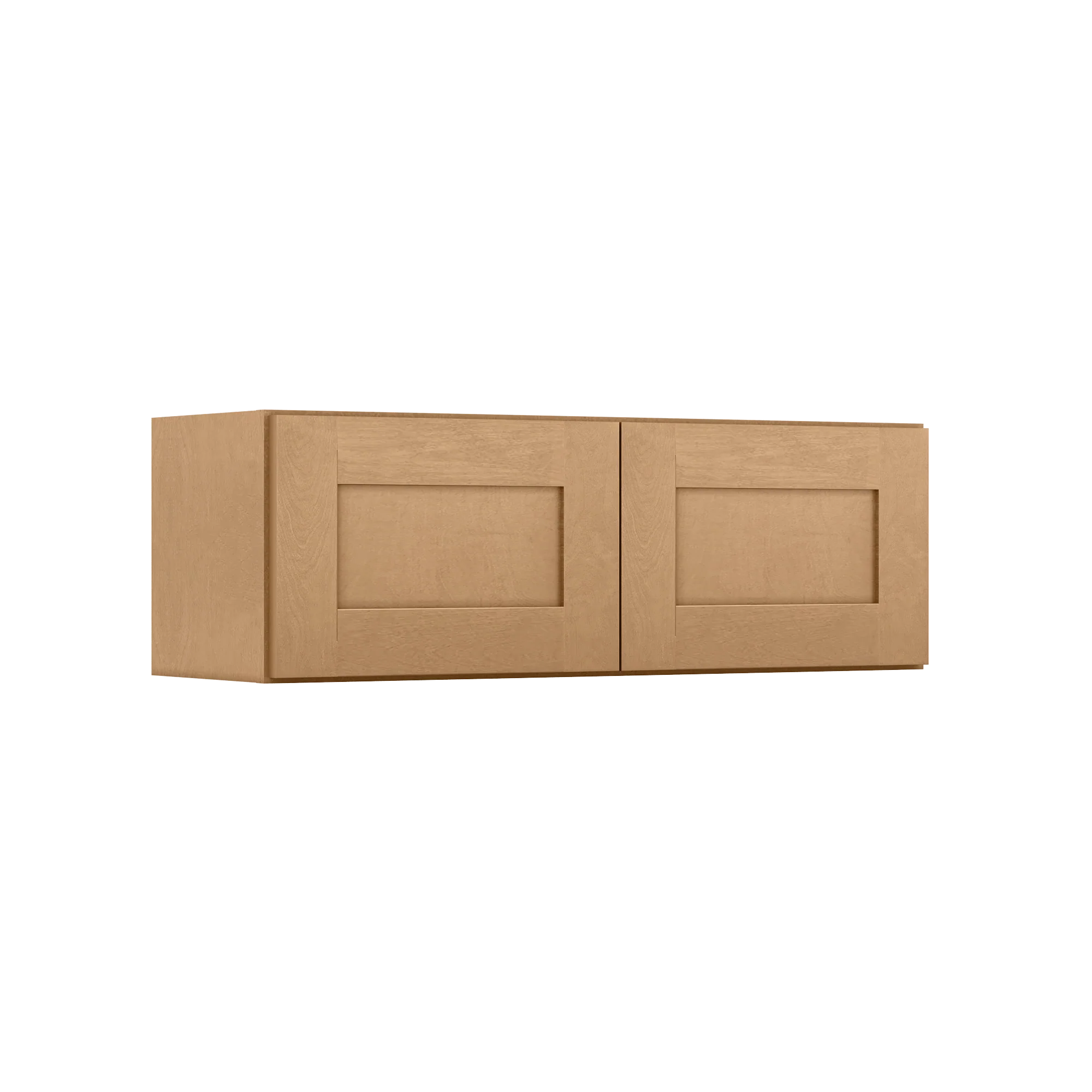 Wall Kitchen Cabinet W3612 Shaker Toffee LessCare 36 in. width 12 in. height 12 in. depth - Image 2