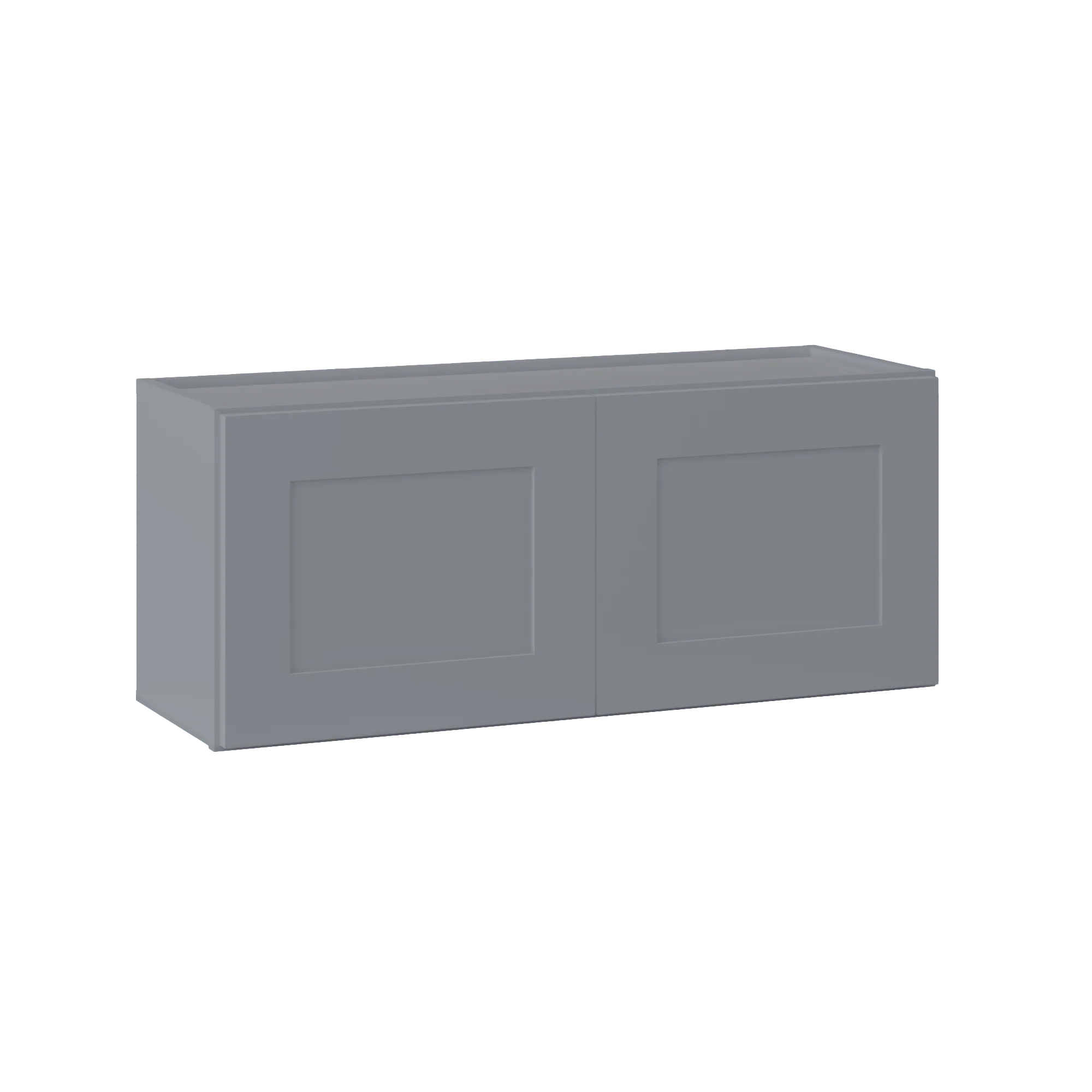 Wall Kitchen Cabinet W3615 Colonial Gray LessCare 36 in. width 15 in. height 12 in. depth - Image 2
