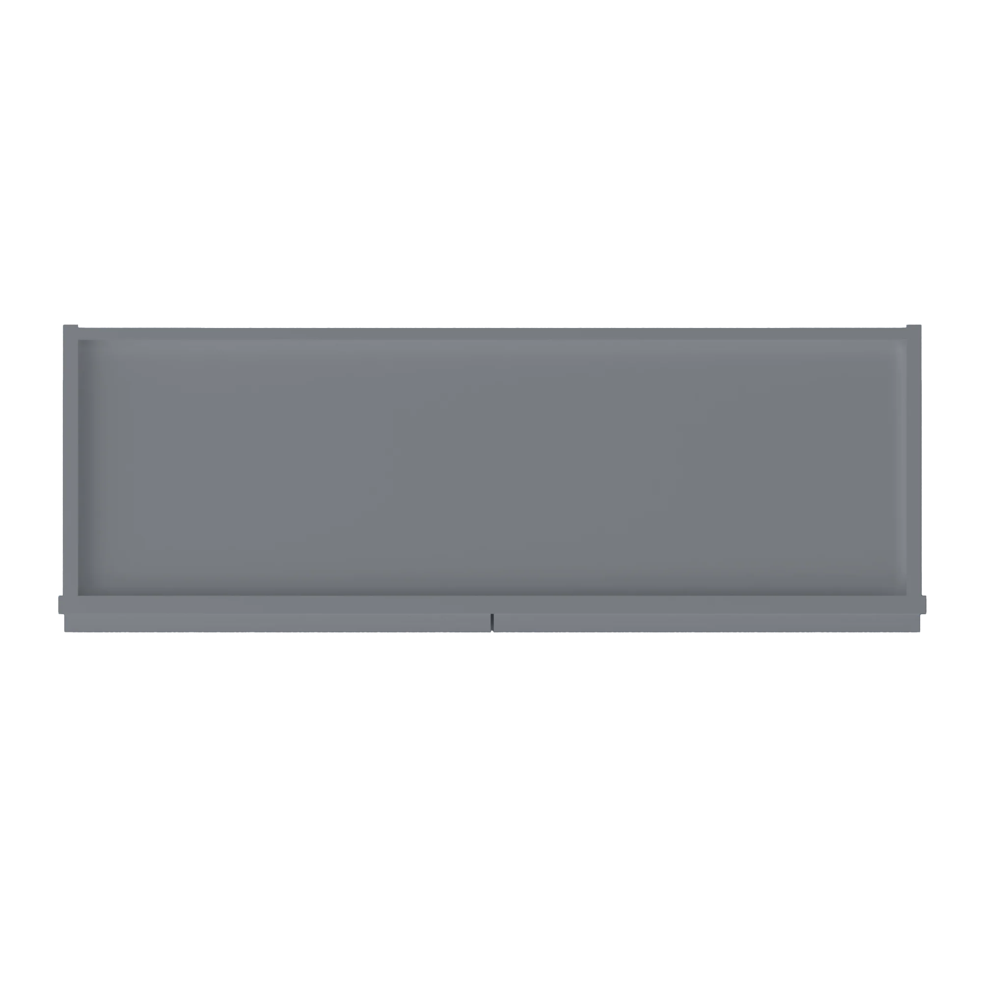 Wall Kitchen Cabinet W3615 Colonial Gray LessCare 36 in. width 15 in. height 12 in. depth - Image 6