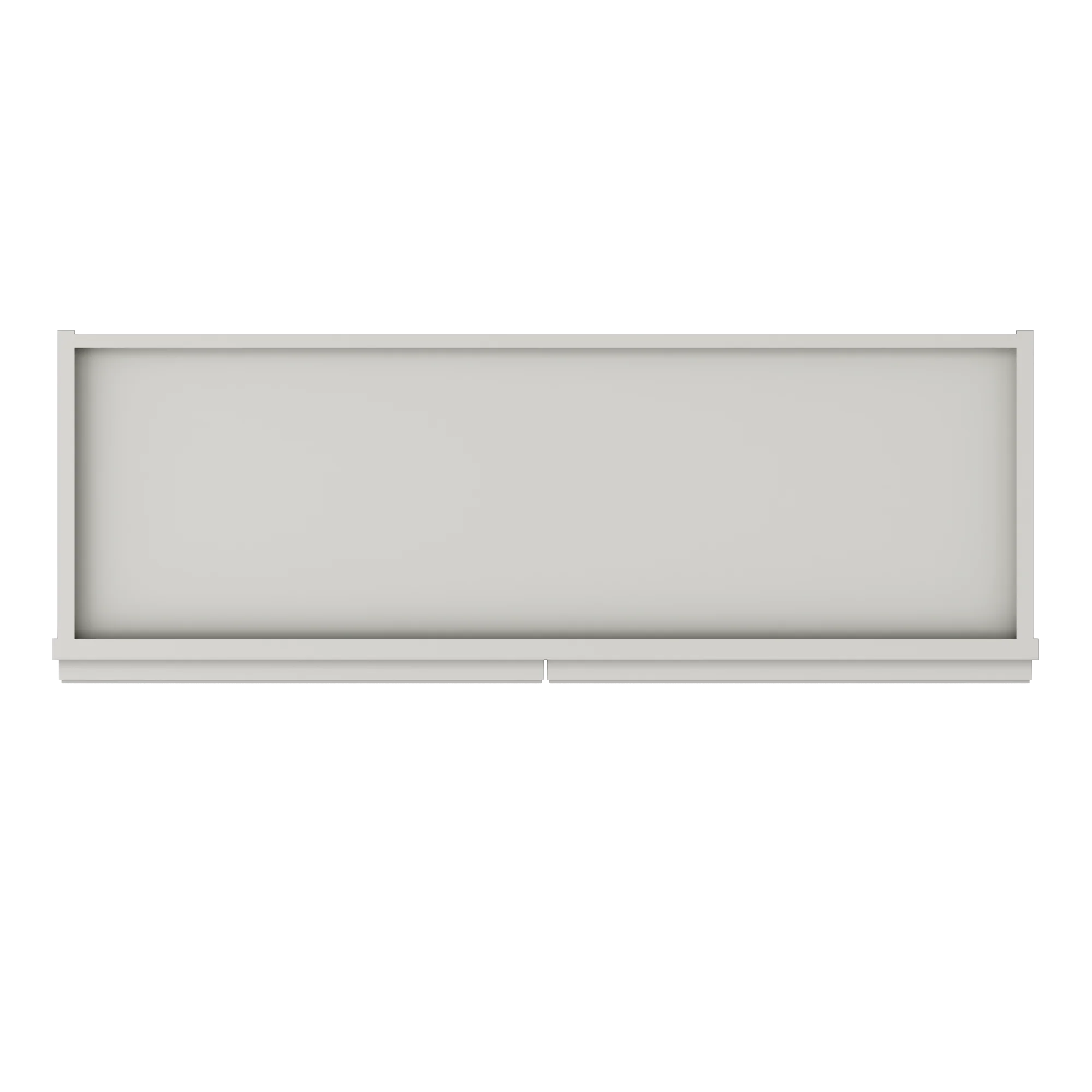 Wall Kitchen Cabinet W3615 Milan Pearl 36 in. width 15 in. height 12 in. depth - Image 6