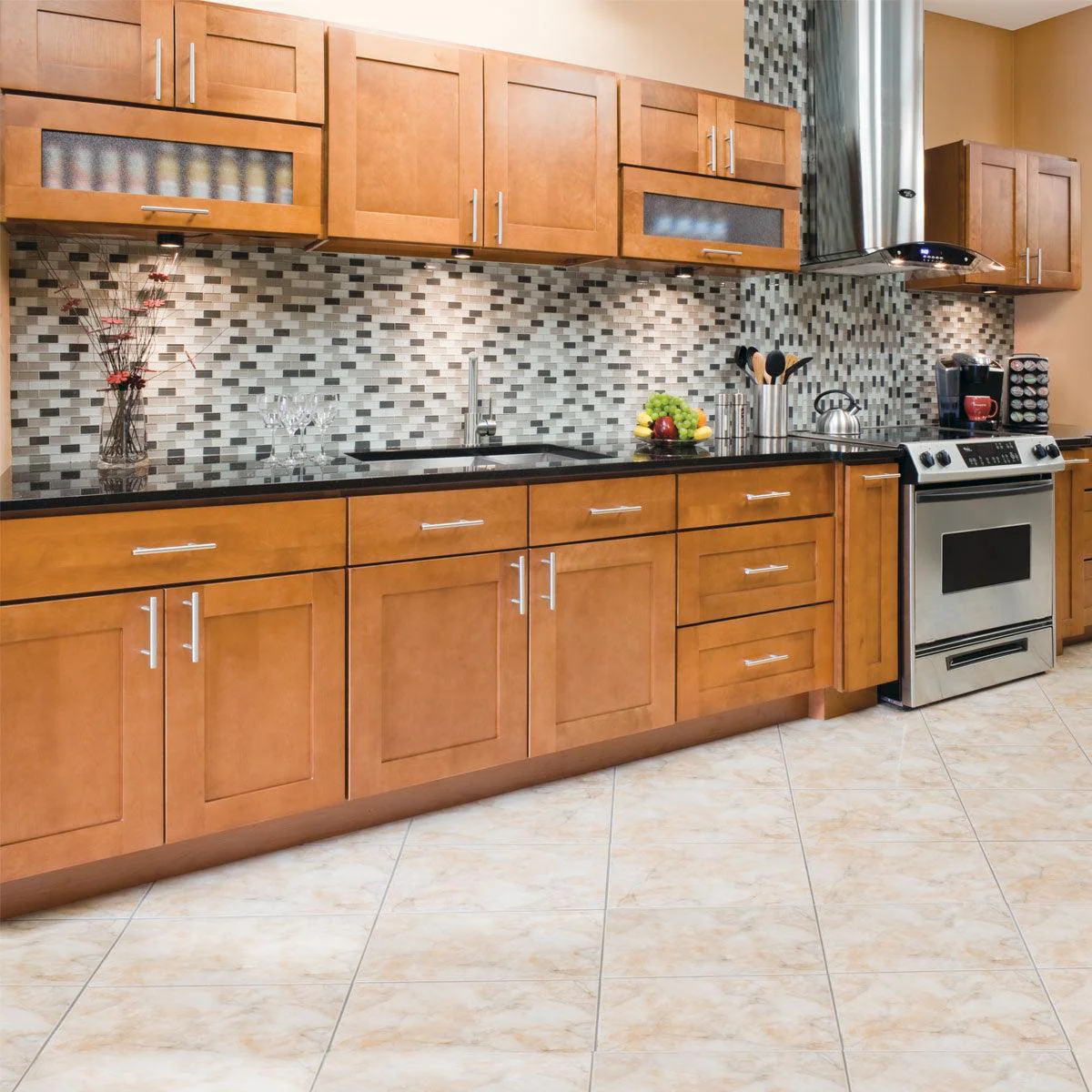 Wall Kitchen Cabinet W3615 Newport LessCare 36 in. width 15 in. height 12 in. depth - Image 7