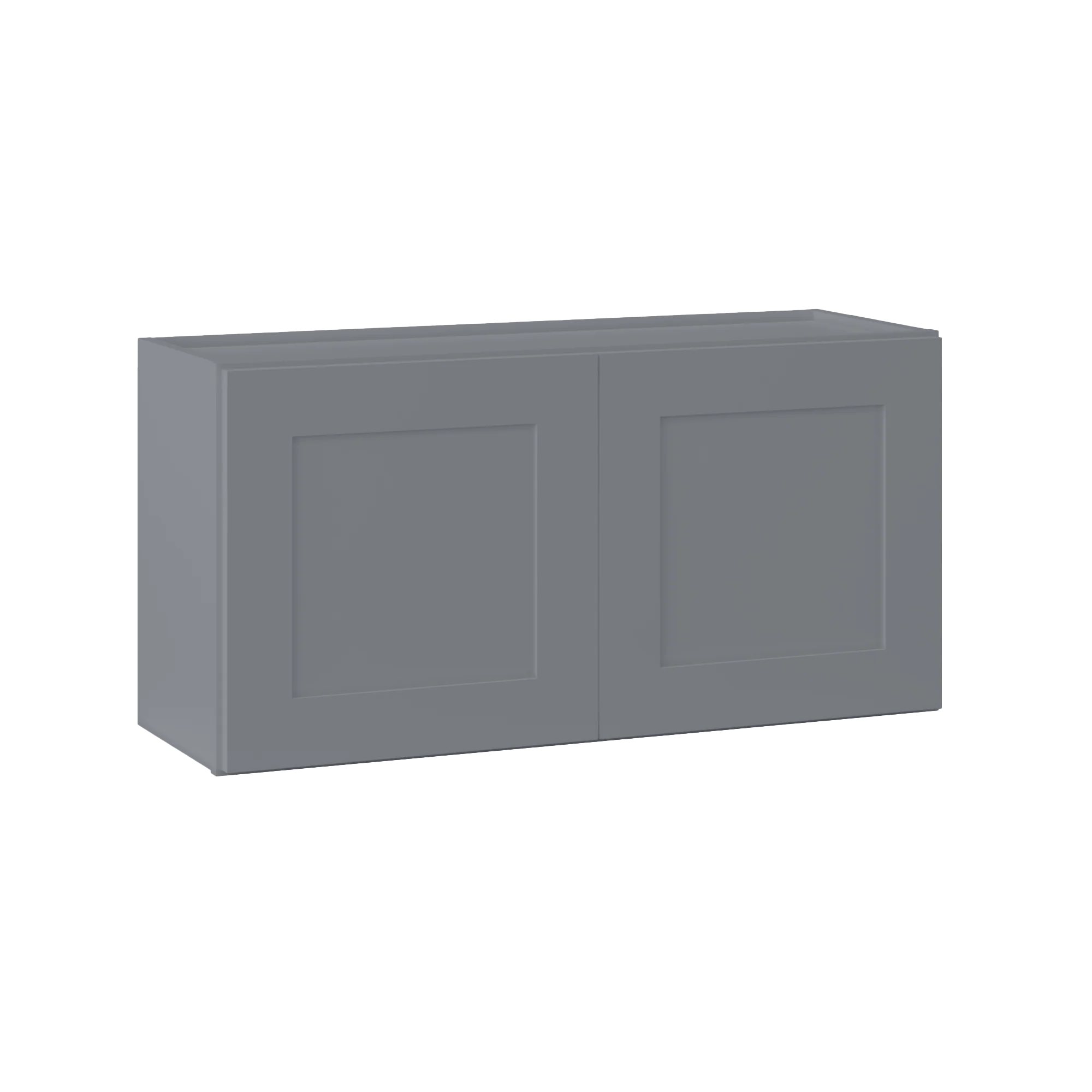 Wall Kitchen Cabinet W3618 Colonial Gray LessCare 36 in. width 18 in. height 12 in. depth - Image 2