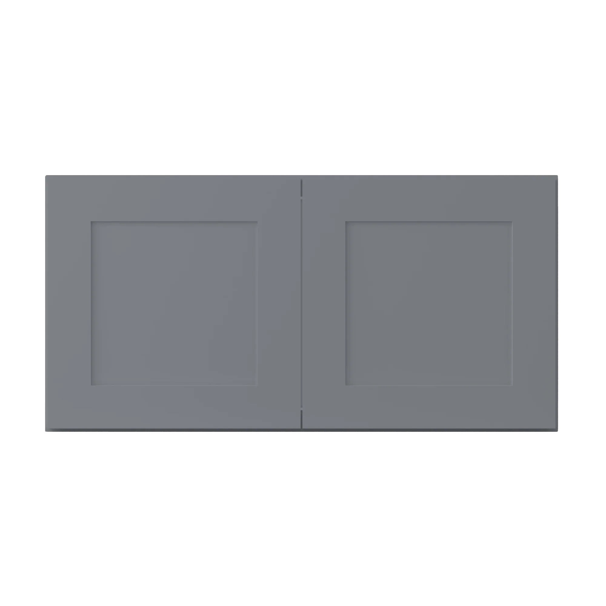 Wall Kitchen Cabinet W3618 Colonial Gray LessCare 36 in. width 18 in. height 12 in. depth - Image 3
