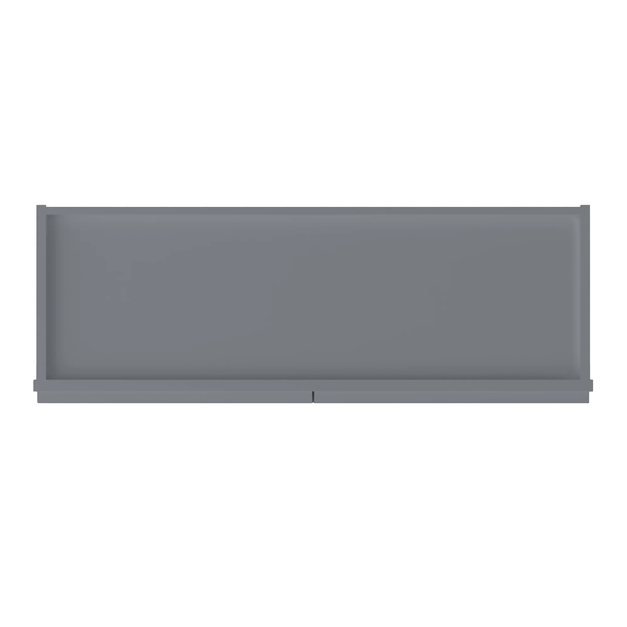 Wall Kitchen Cabinet W3618 Colonial Gray LessCare 36 in. width 18 in. height 12 in. depth - Image 6