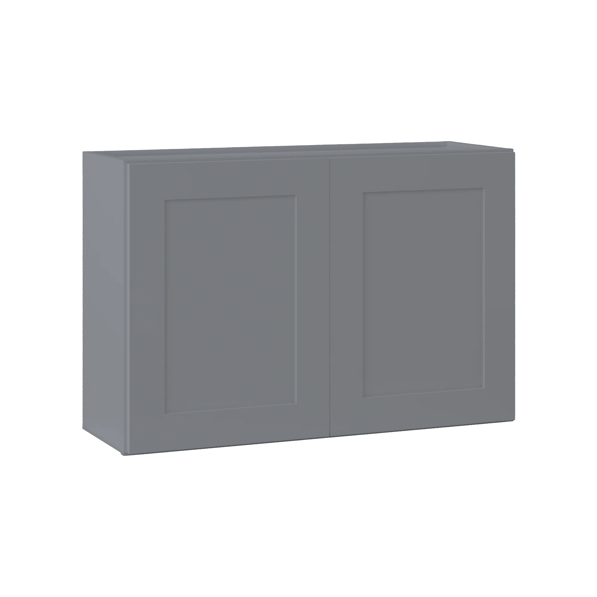 Wall Kitchen Cabinet W3624 Colonial Gray LessCare 36 in. width 24 in. height 12 in. depth - Image 2