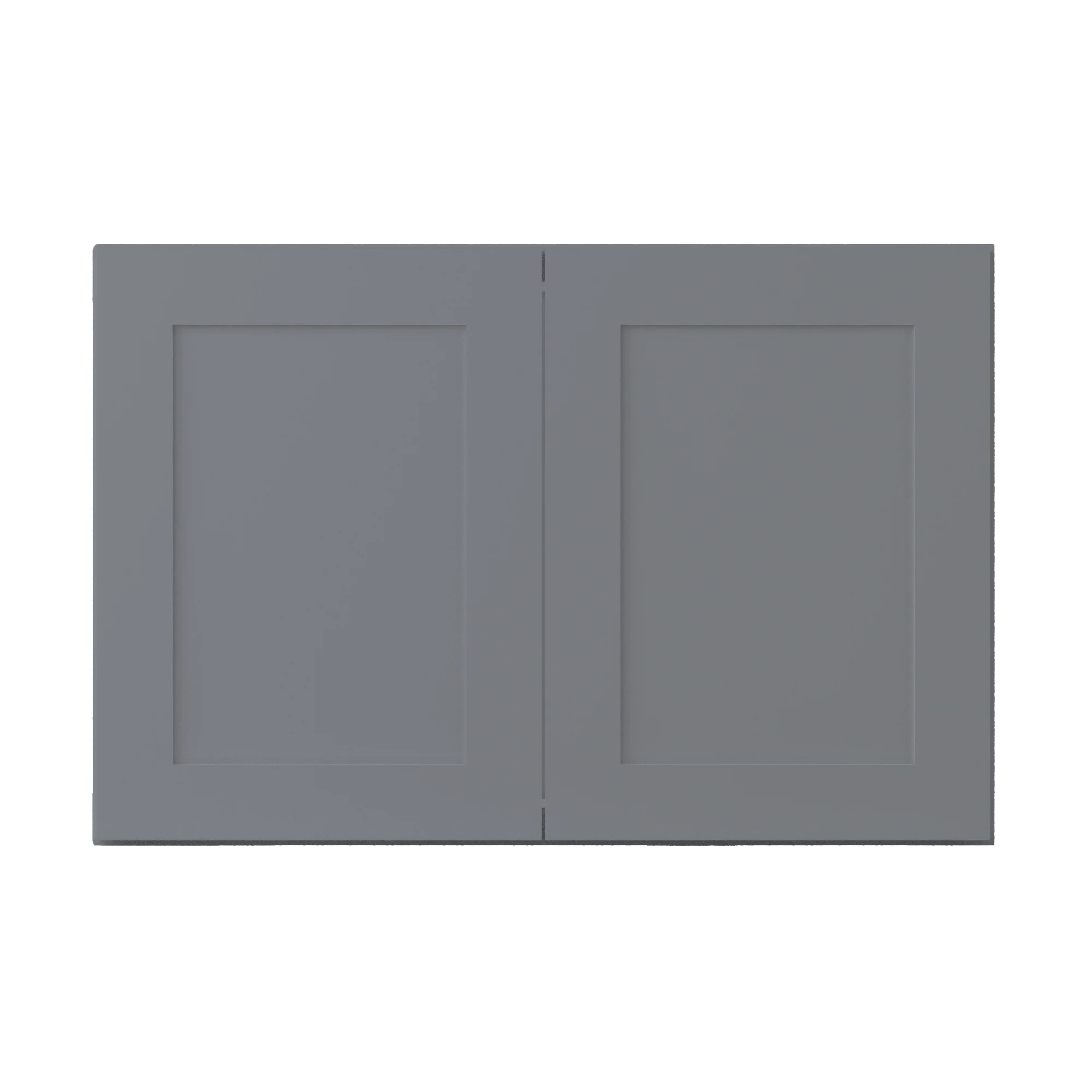 Wall Kitchen Cabinet W3624 Colonial Gray LessCare 36 in. width 24 in. height 12 in. depth - Image 3