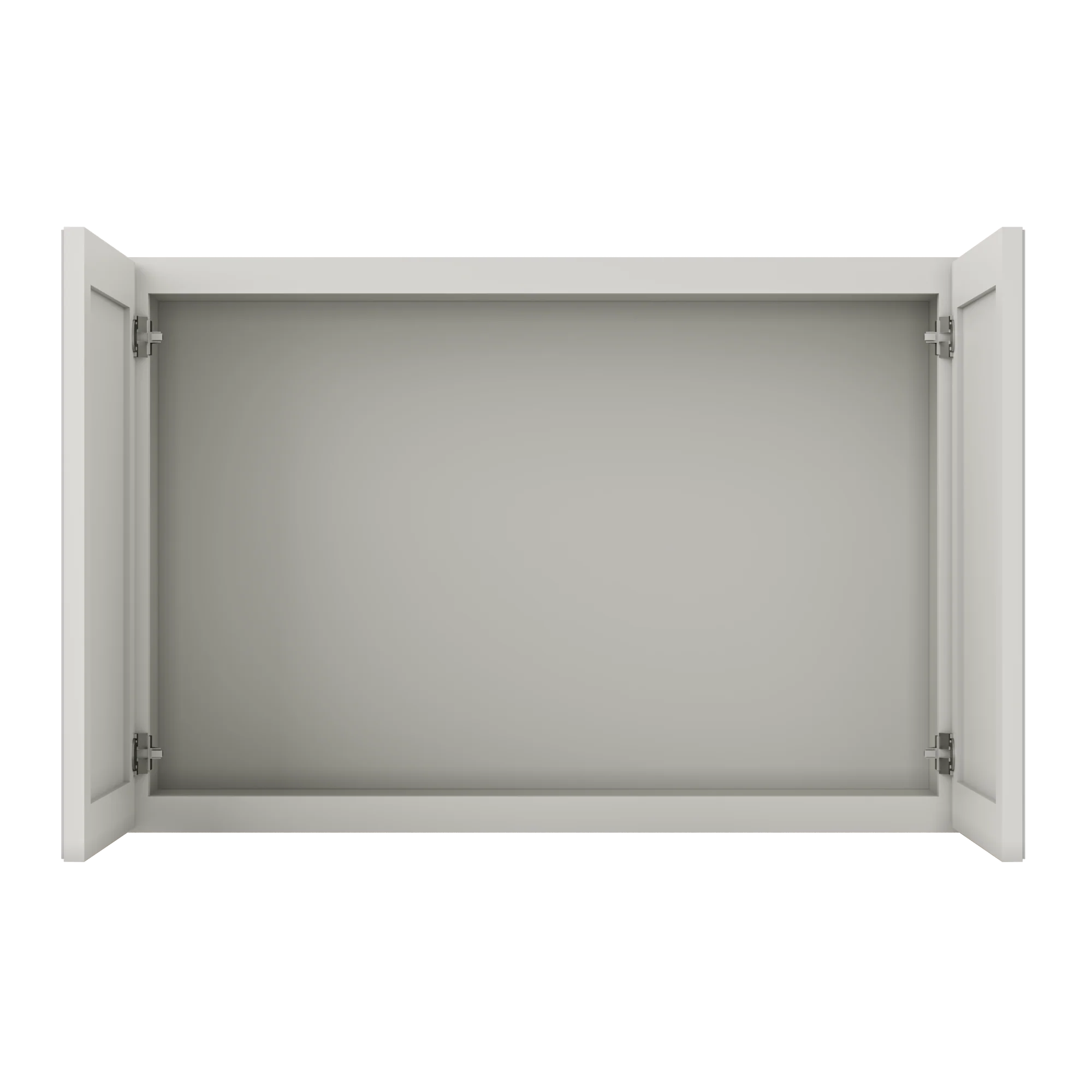 Wall Kitchen Cabinet W3624 Milan Pearl 36 in. width 24 in. height 12 in. depth - Image 5