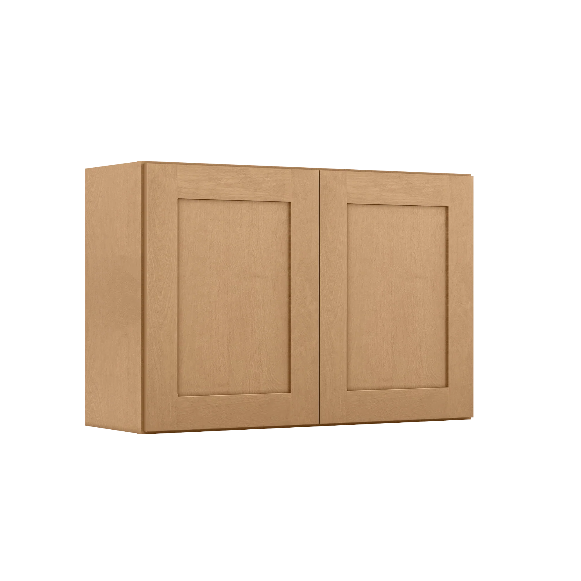Wall Kitchen Cabinet W3624 Shaker Toffee LessCare 36 in. width 24 in. height 12 in. depth - Image 2