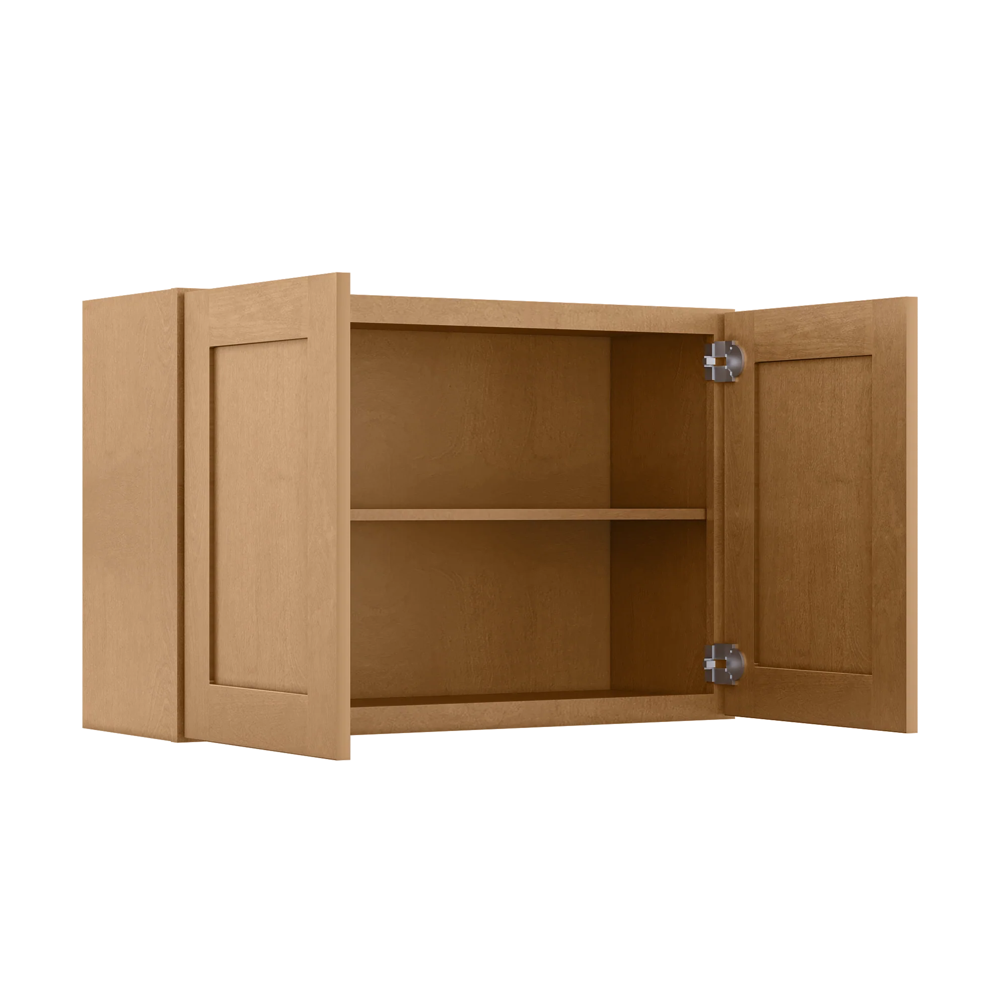 Wall Kitchen Cabinet W3624 Shaker Toffee LessCare 36 in. width 24 in. height 12 in. depth - Image 4