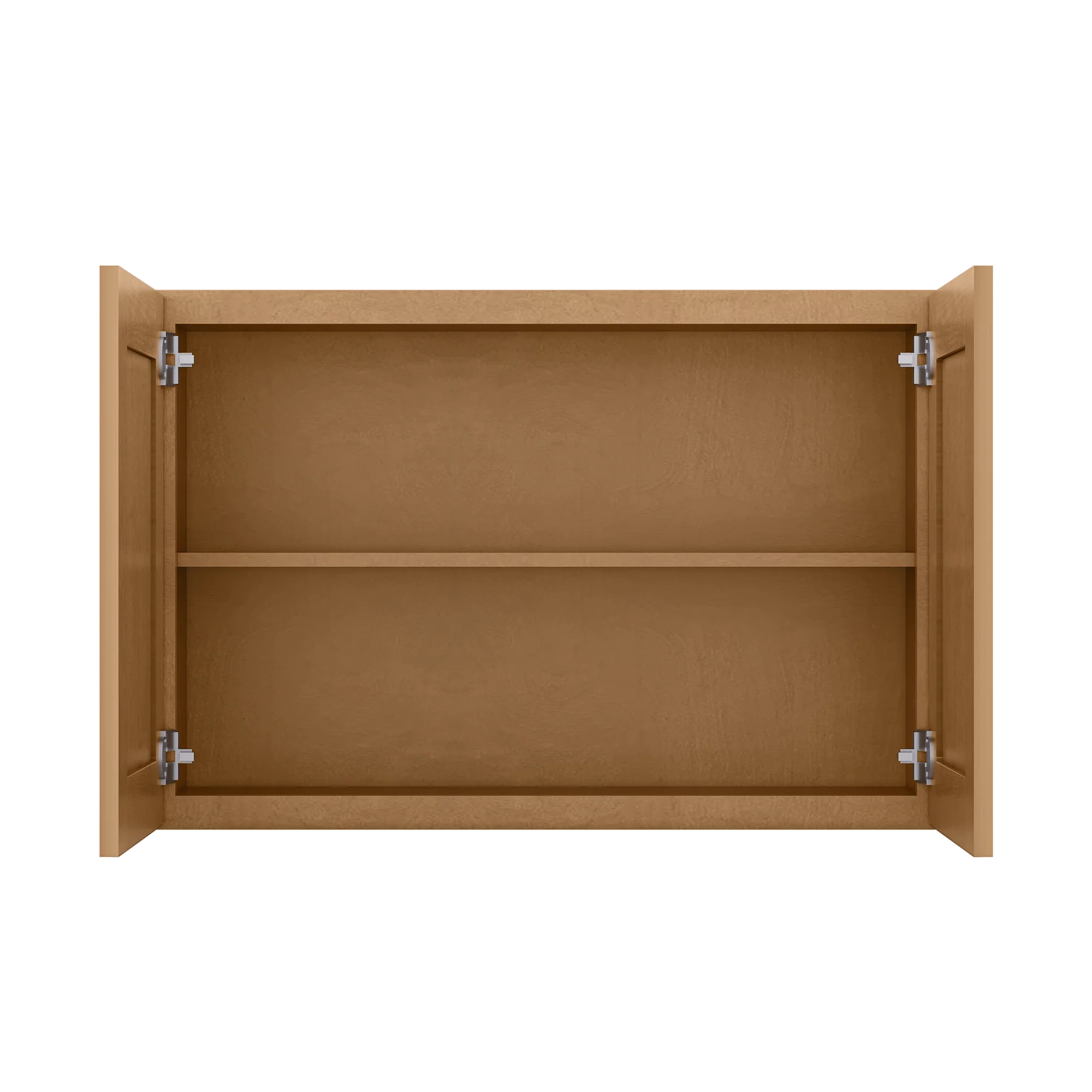 Wall Kitchen Cabinet W3624 Shaker Toffee LessCare 36 in. width 24 in. height 12 in. depth - Image 5