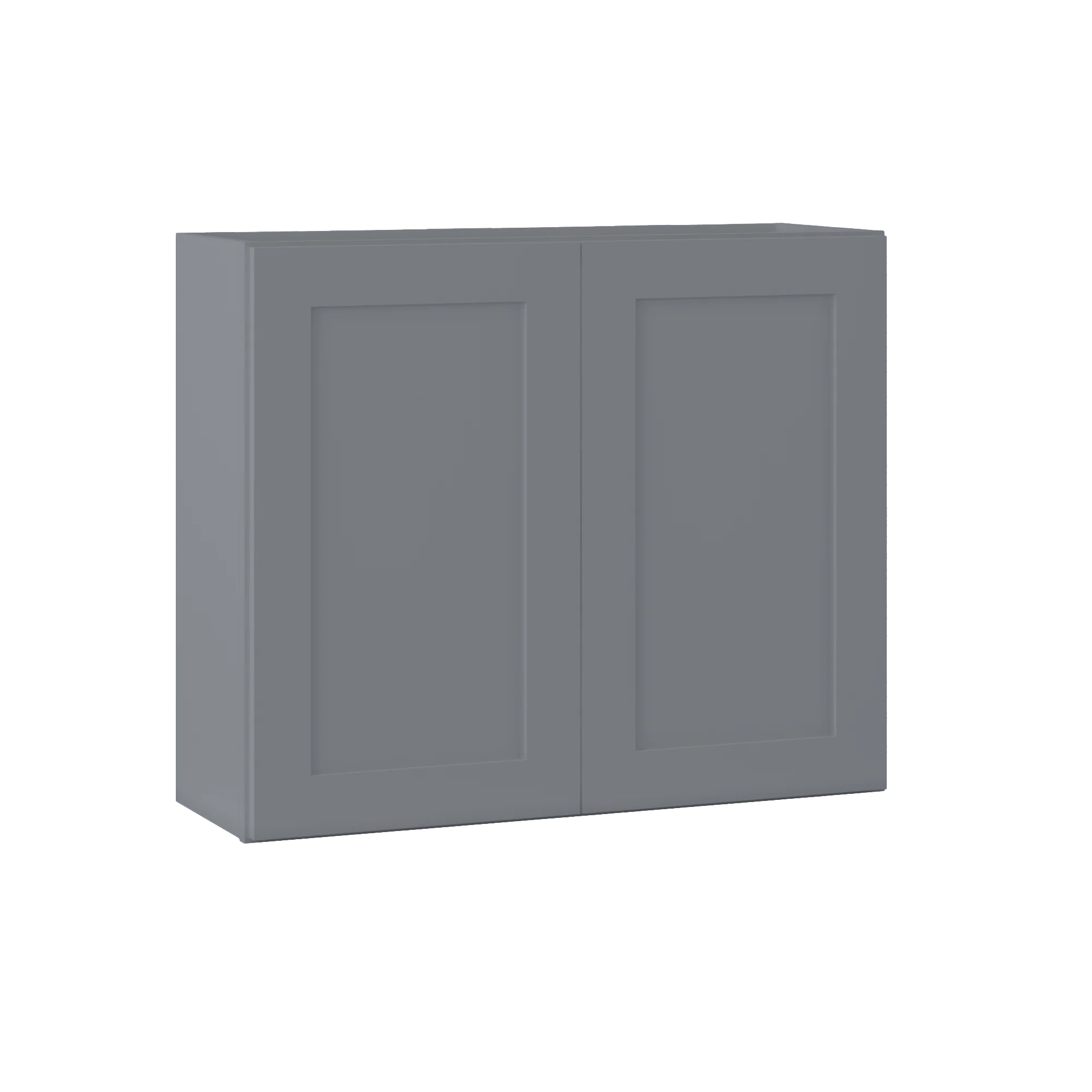 Wall Kitchen Cabinet W3630 Colonial Gray LessCare 36 in. width 30 in. height 12 in. depth - Image 2