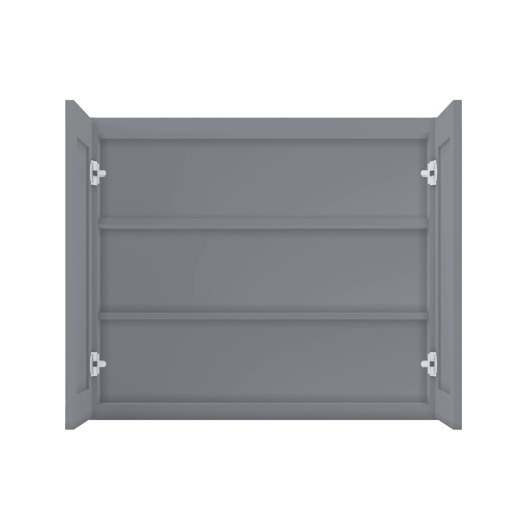 Wall Kitchen Cabinet W3630 Colonial Gray LessCare 36 in. width 30 in. height 12 in. depth - Image 5