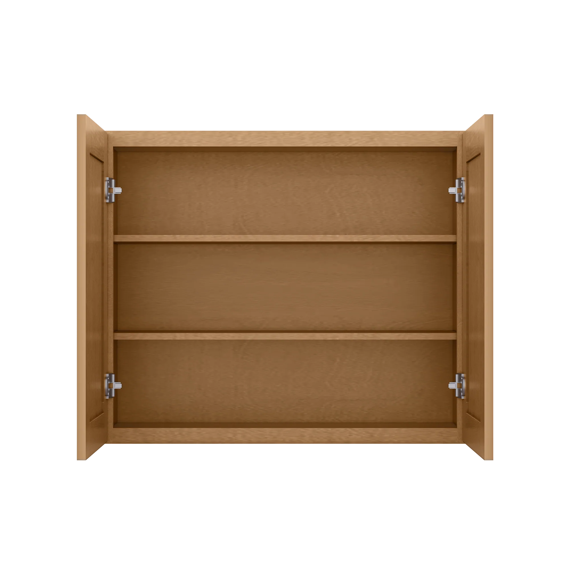 Wall Kitchen Cabinet W3630 Shaker Toffee LessCare 36 in. width 30 in. height 12 in. depth - Image 5