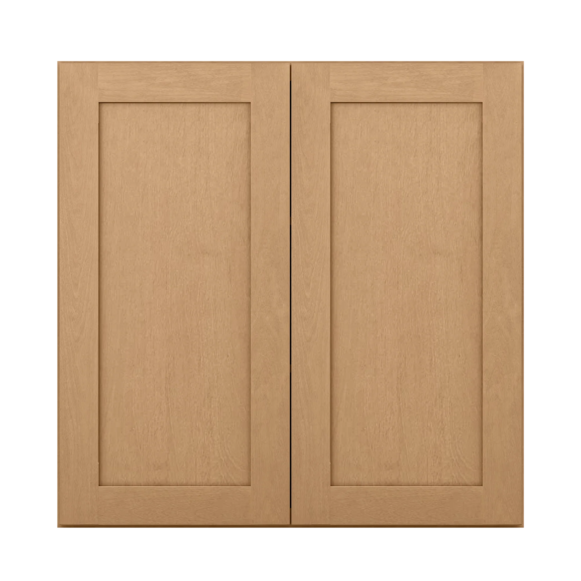 Wall Kitchen Cabinet W3636 Shaker Toffee LessCare 36 in. width 36 in. height 12 in. depth - Image 3