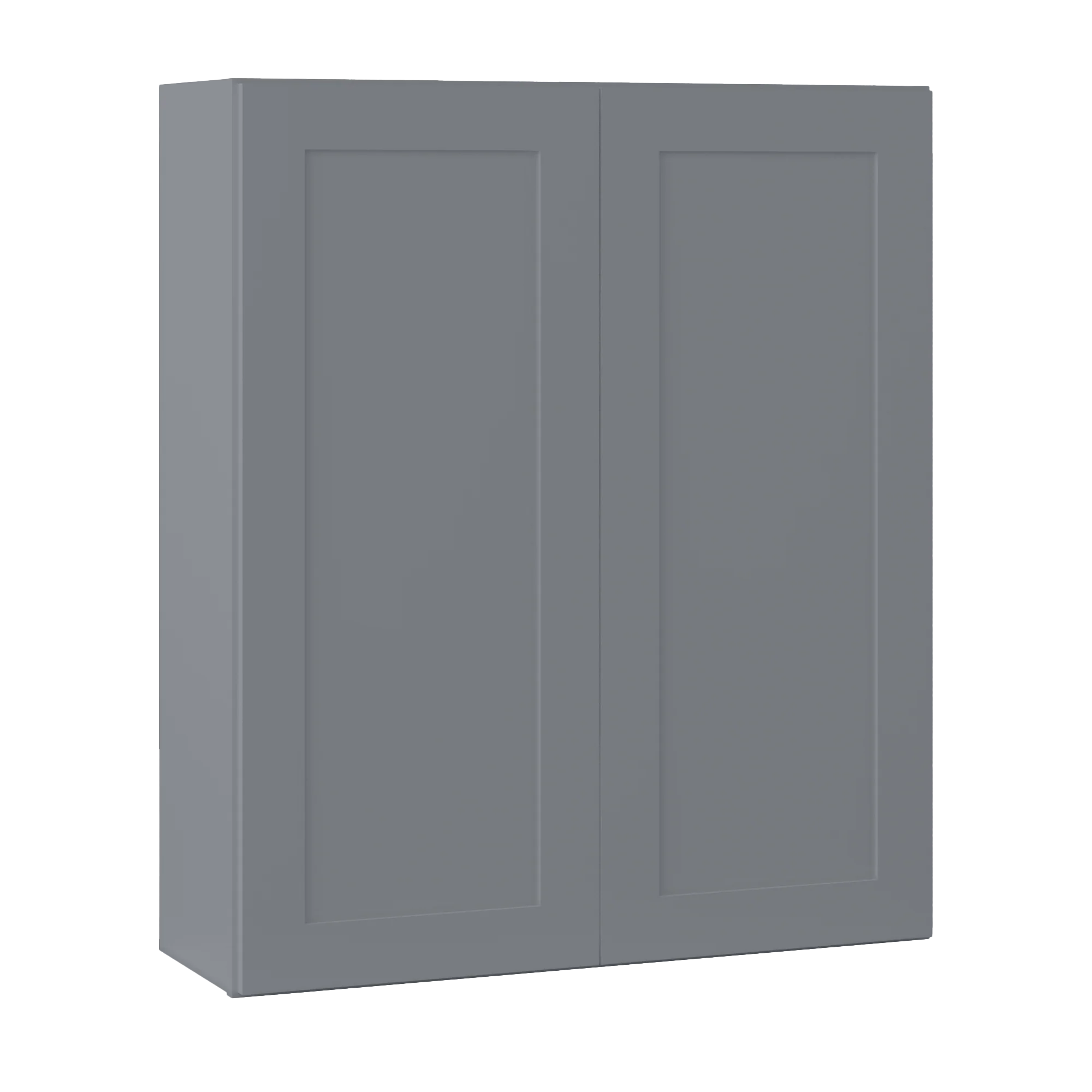 Wall Kitchen Cabinet W3642 Colonial Gray LessCare 36 in. width 42 in. height 12 in. depth - Image 2