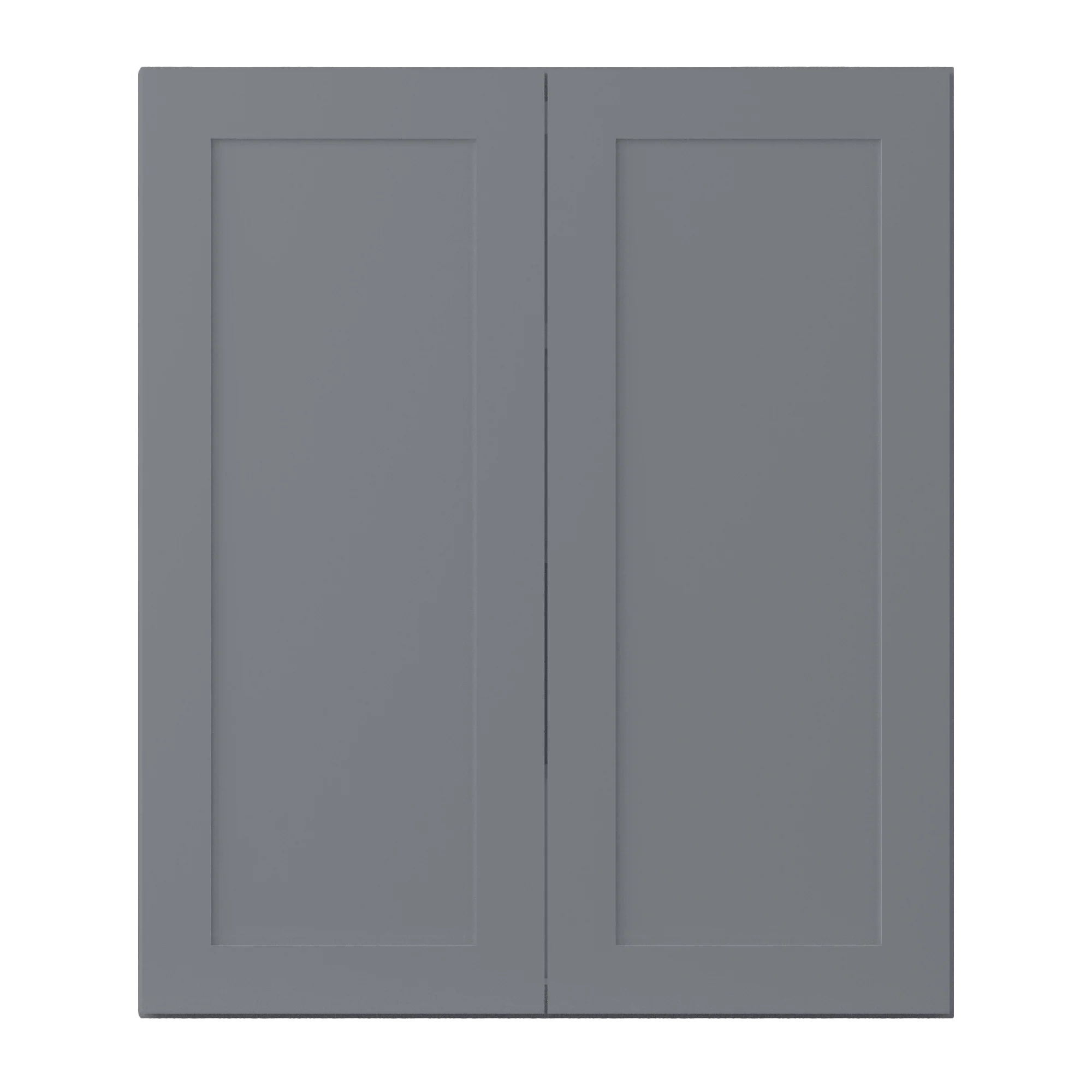 Wall Kitchen Cabinet W3642 Colonial Gray LessCare 36 in. width 42 in. height 12 in. depth - Image 3