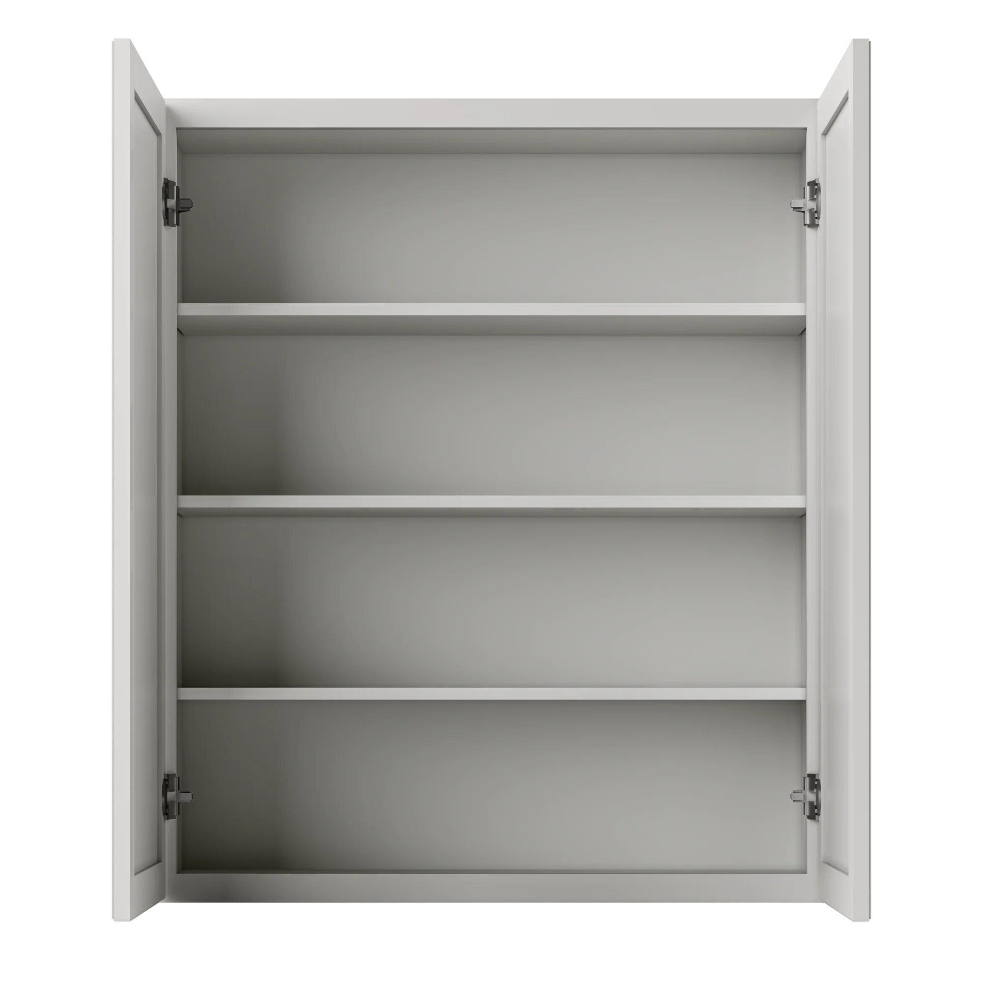 Wall Kitchen Cabinet W3642 Milan Pearl 36 in. width 42 in. height 12 in. depth - Image 5