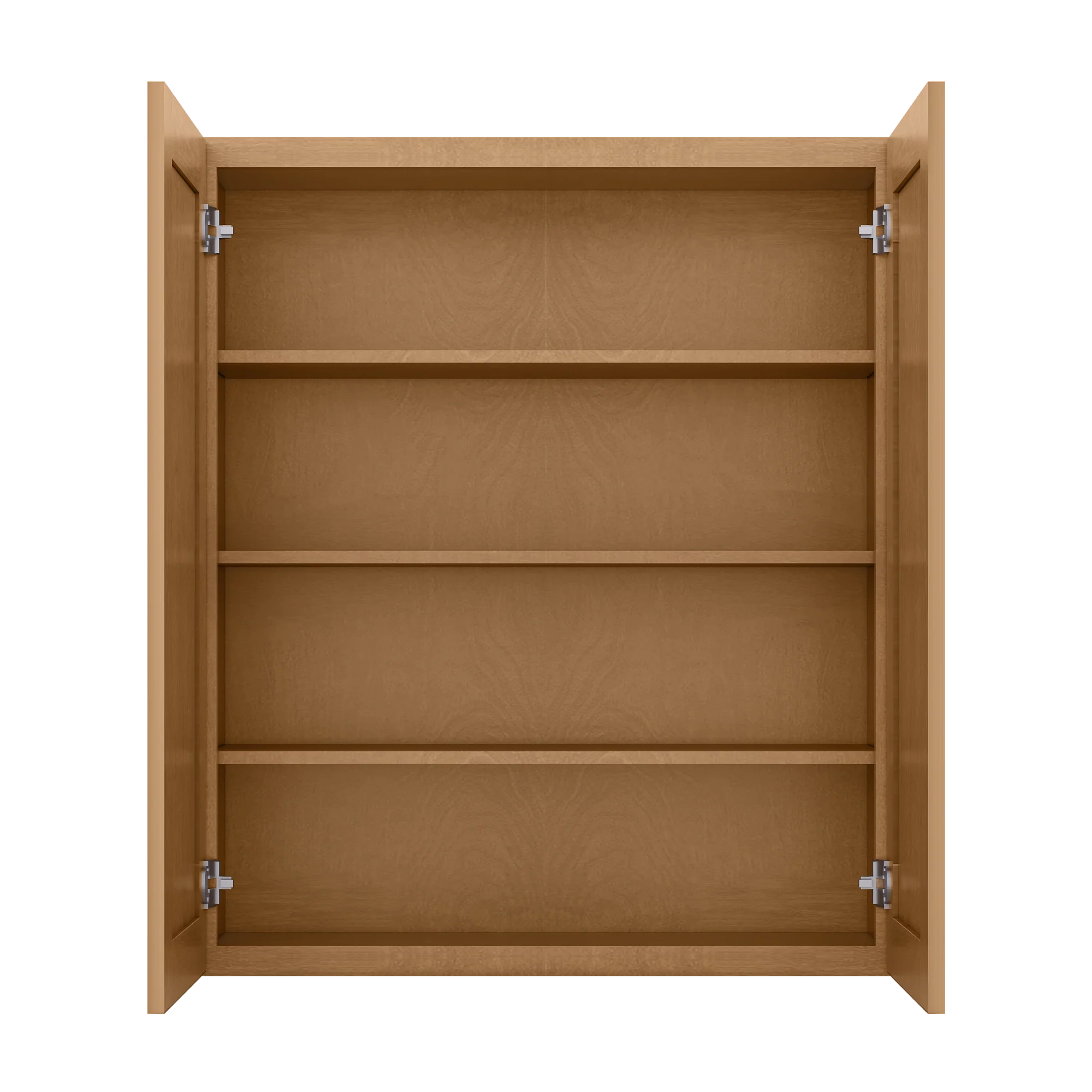 Wall Kitchen Cabinet W3642 Shaker Toffee LessCare 36 in. width 42 in. height 12 in. depth - Image 5