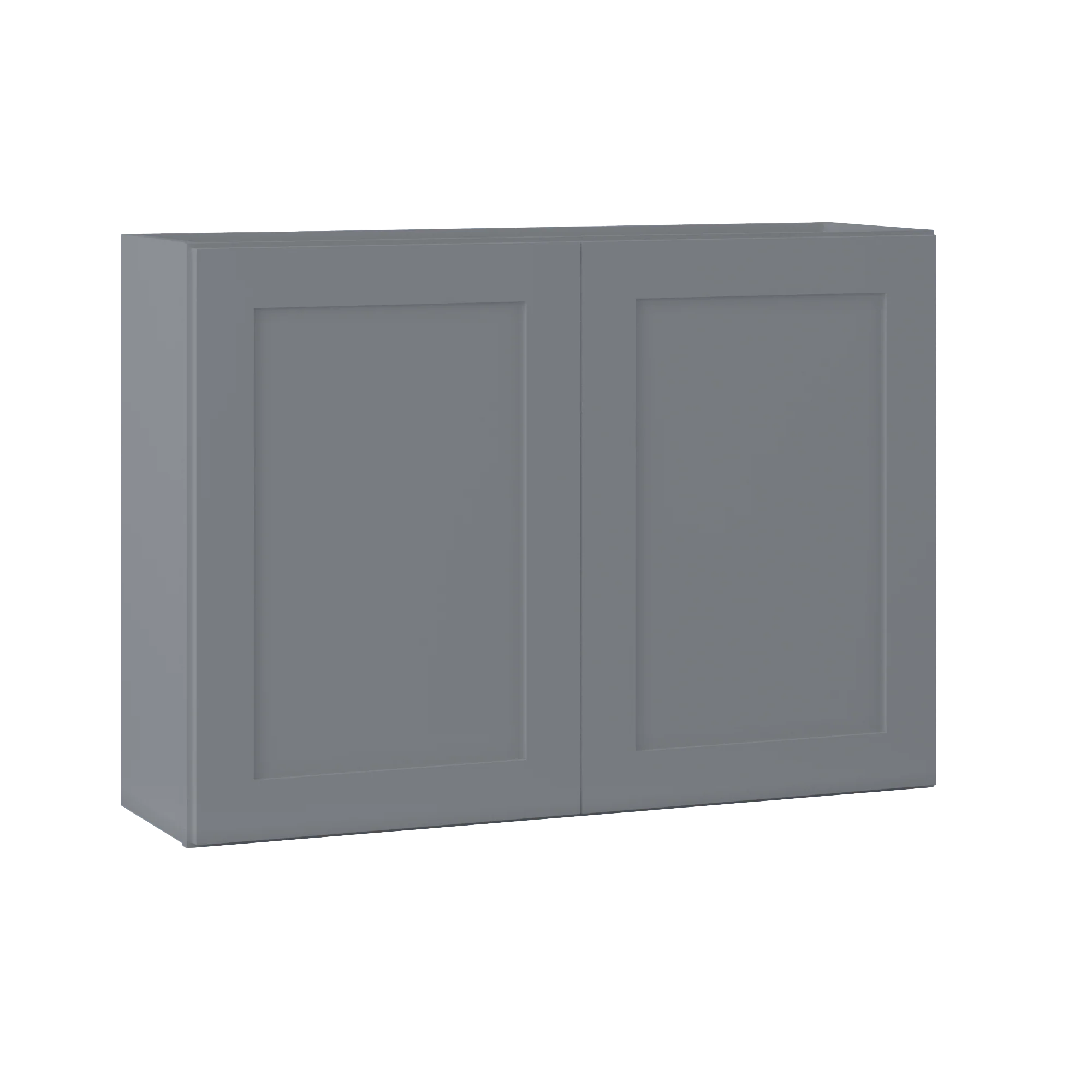Wall Kitchen Cabinet W4230 Colonial Gray LessCare 42 in. width 30 in. height 12 in. depth - Image 2