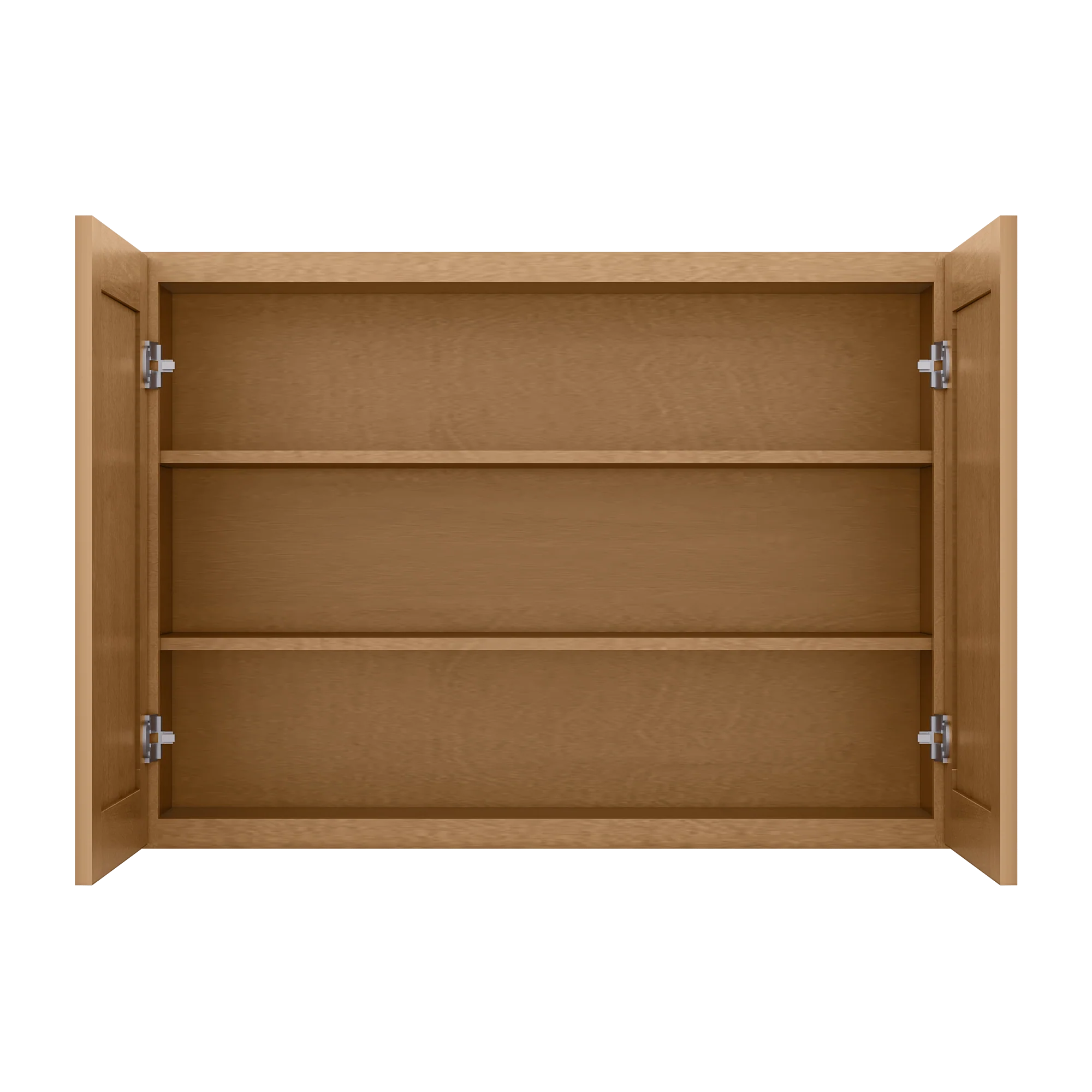 Wall Kitchen Cabinet W4230 Shaker Toffee LessCare 42 in. width 30 in. height 12 in. depth - Image 5