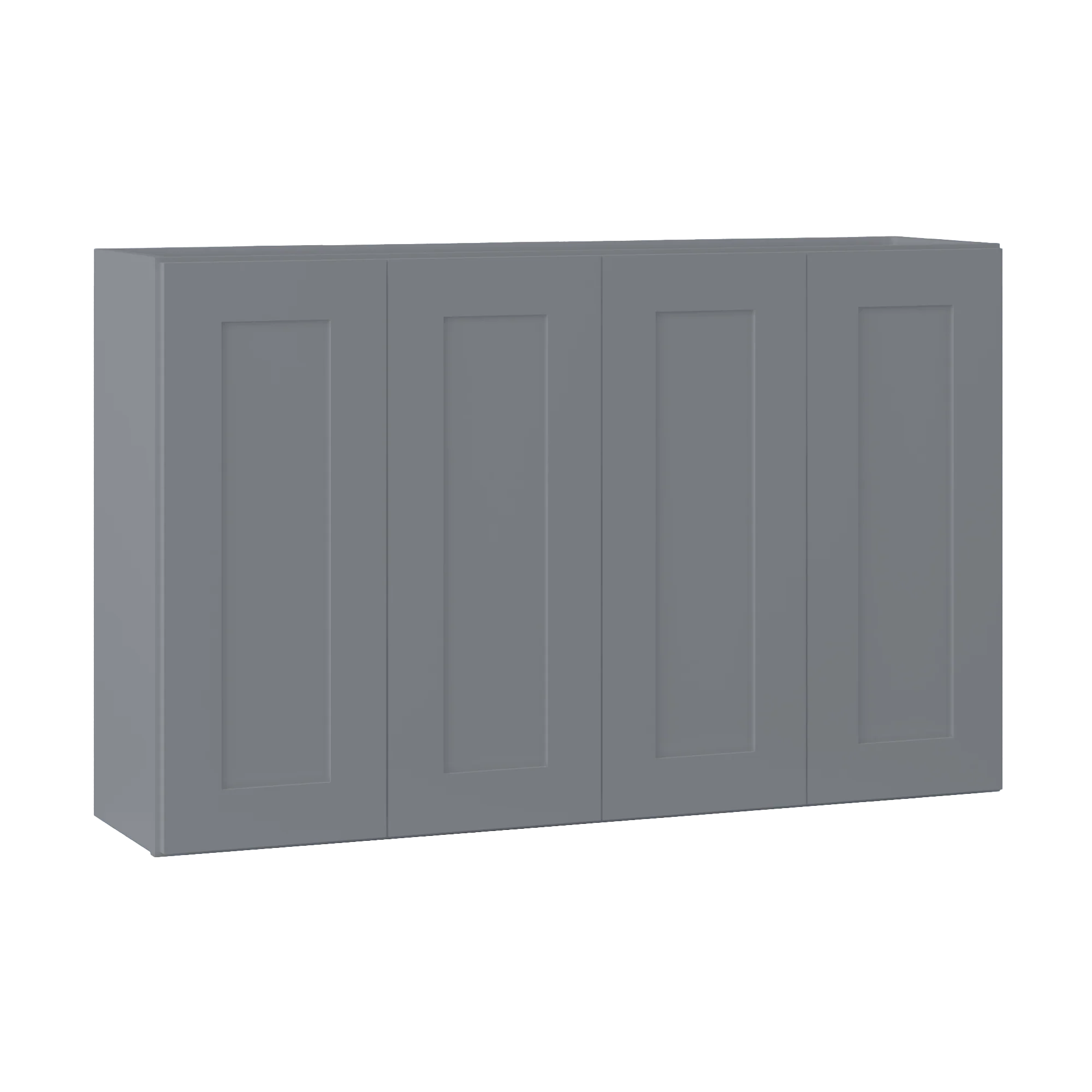 Wall Kitchen Cabinet W4830 Colonial Gray LessCare 48 in. width 30 in. height 12 in. depth - Image 2
