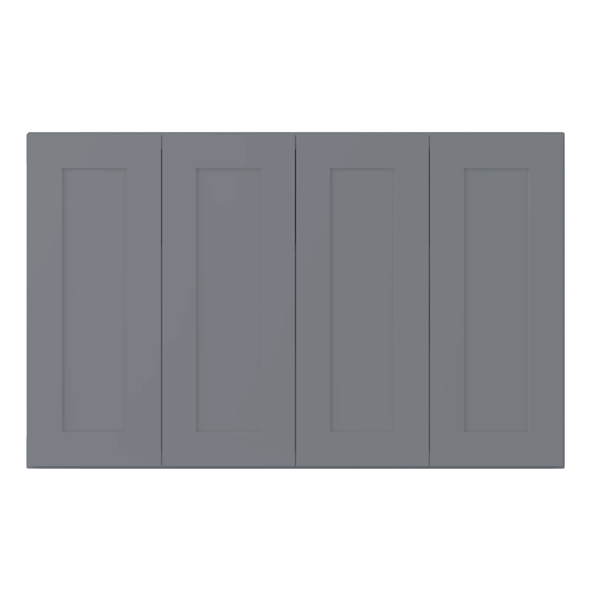 Wall Kitchen Cabinet W4830 Colonial Gray LessCare 48 in. width 30 in. height 12 in. depth - Image 3