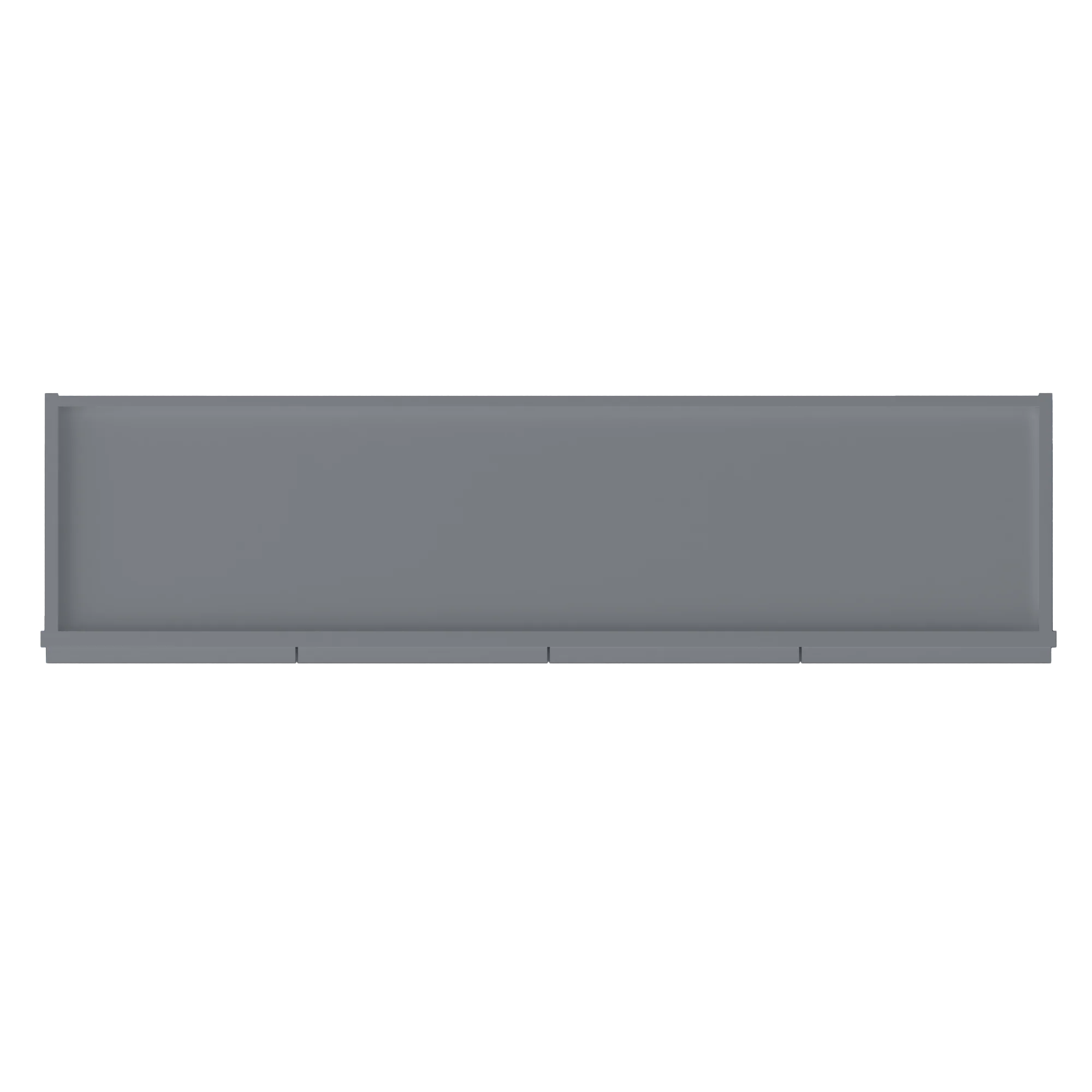 Wall Kitchen Cabinet W4830 Colonial Gray LessCare 48 in. width 30 in. height 12 in. depth - Image 6