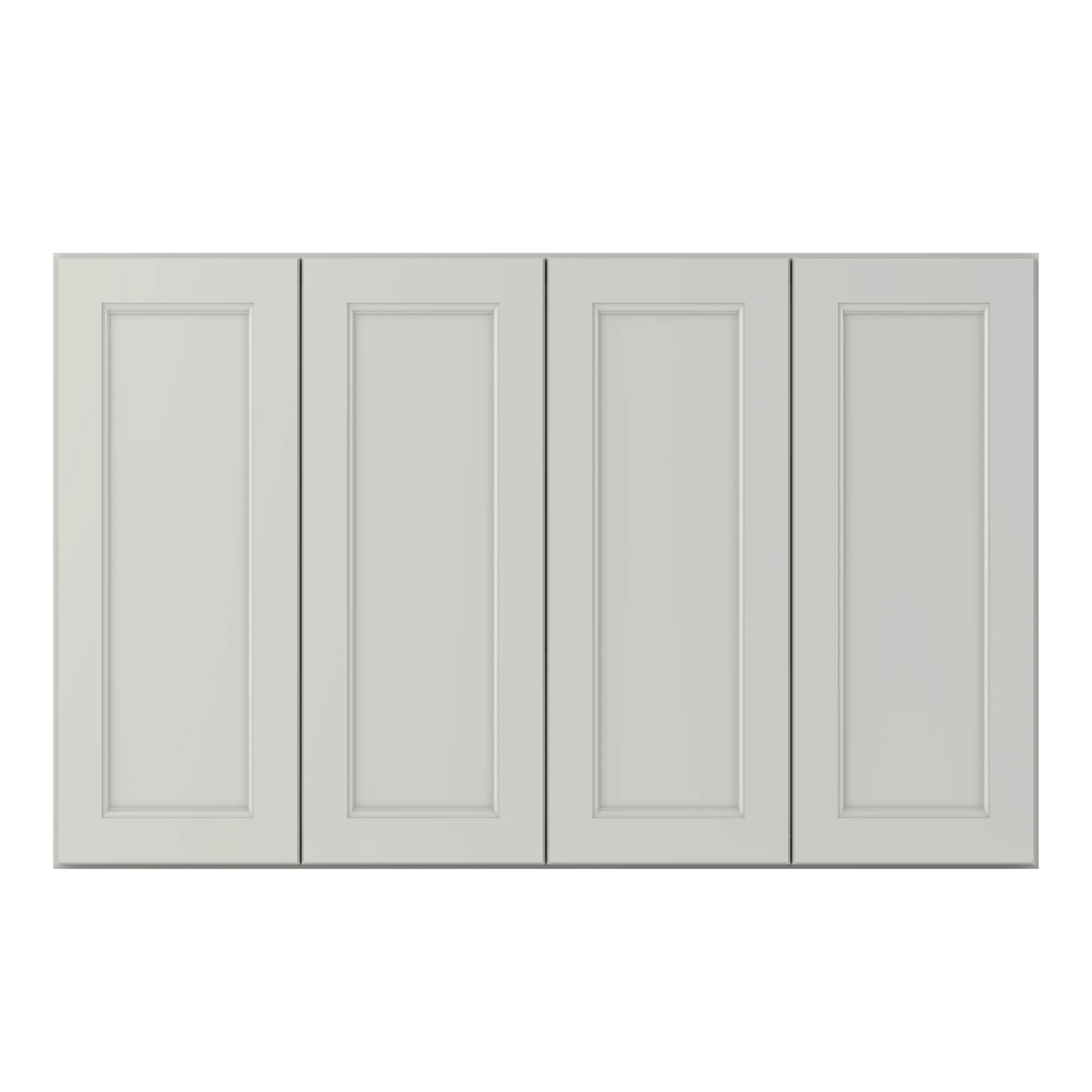 Wall Kitchen Cabinet W4830 Milan Pearl 48 in. width 30 in. height 12 in. depth - Image 3