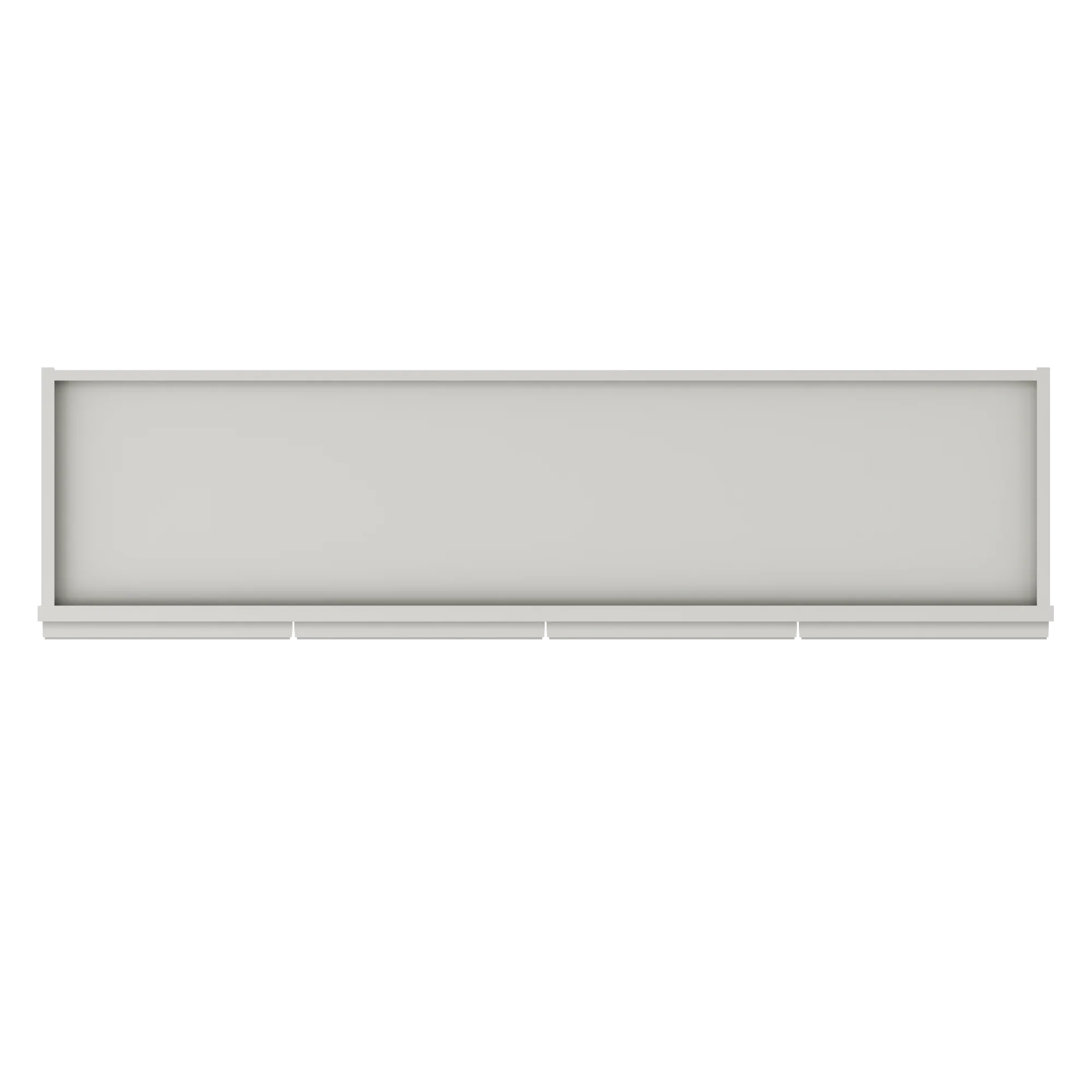 Wall Kitchen Cabinet W4830 Milan Pearl 48 in. width 30 in. height 12 in. depth - Image 6