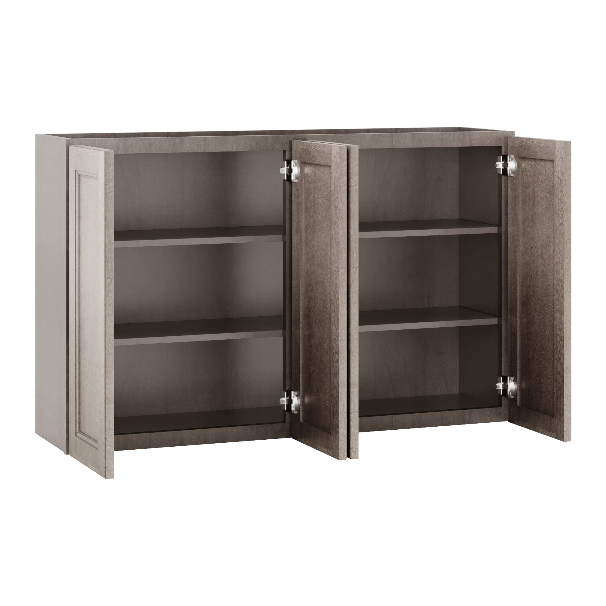 Wall Kitchen Cabinet W4830 Milan Slate 48 in. width 30 in. height 12 in. depth - Image 4
