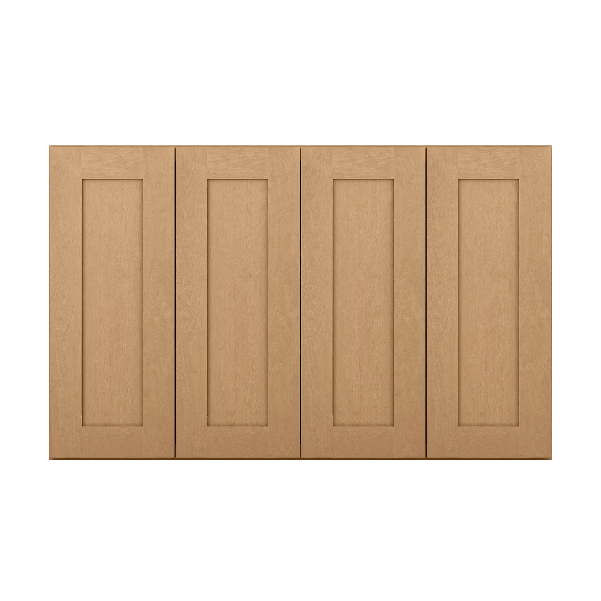 Wall Kitchen Cabinet W4830 Shaker Toffee LessCare 48 in. width 30 in. height 12 in. depth - Image 3