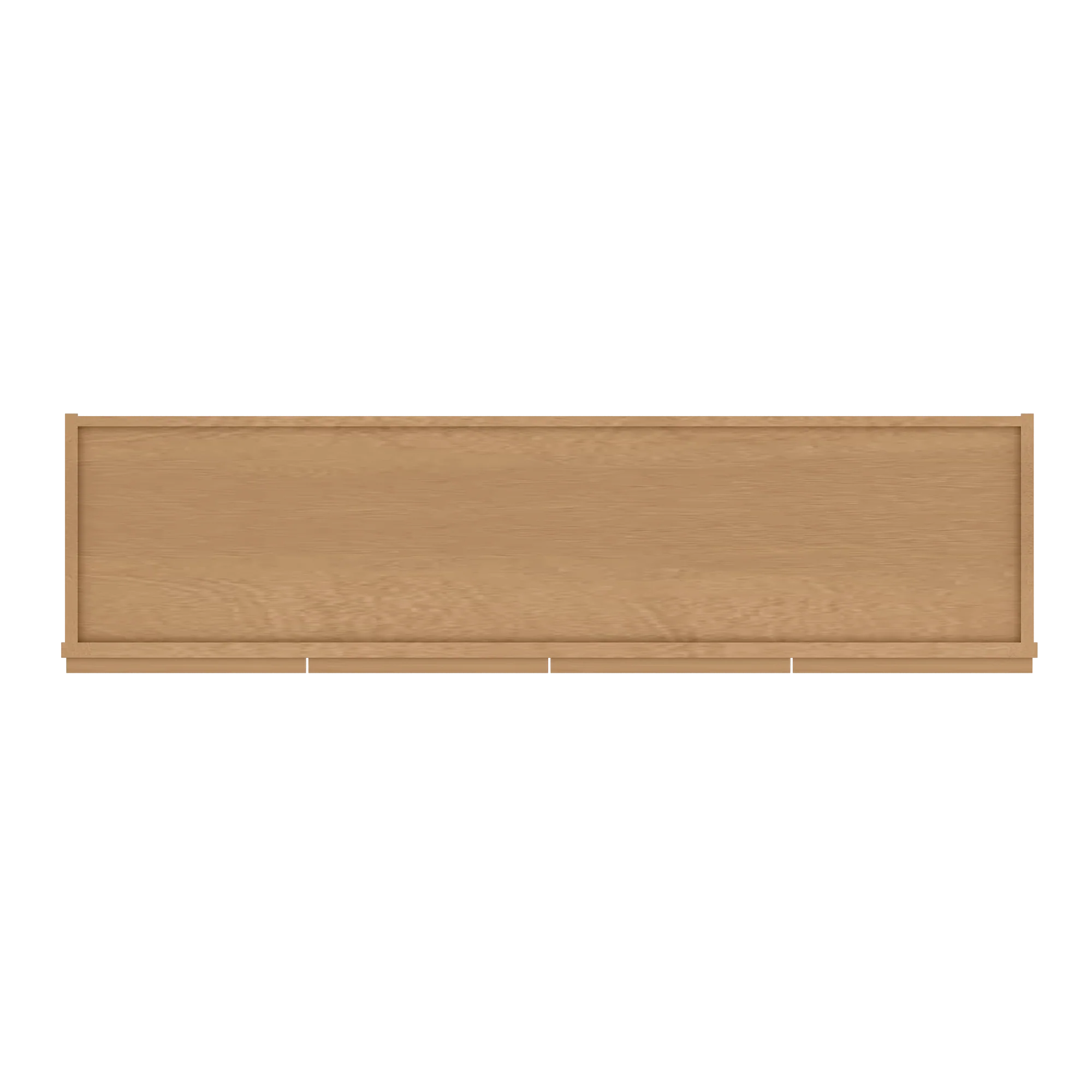 Wall Kitchen Cabinet W4830 Shaker Toffee LessCare 48 in. width 30 in. height 12 in. depth - Image 6
