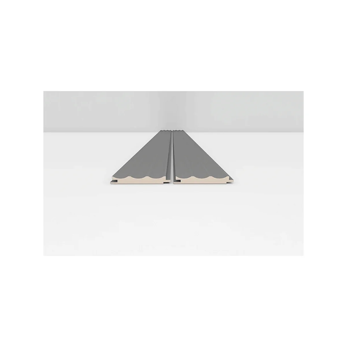 Wall Panel Storm Grey 110.2 in. H 5.6 in. W 0.7 in. D - Image 4