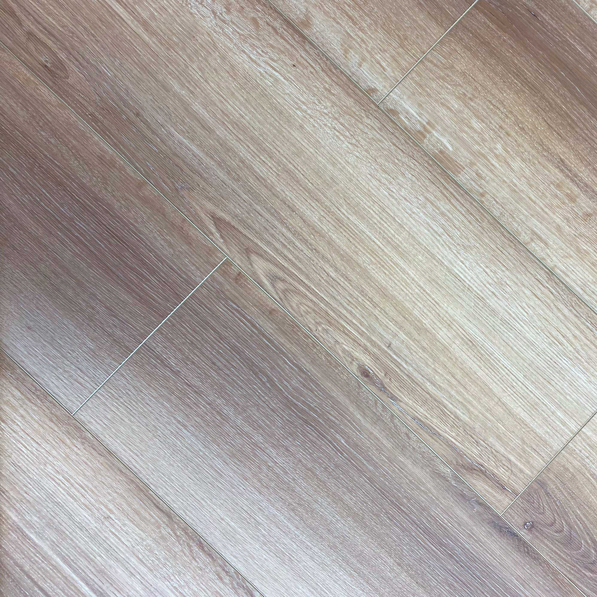 6.5 mm Walnut Brown SPC Rigid Luxury Vinyl Waterproof Flooring with Padding