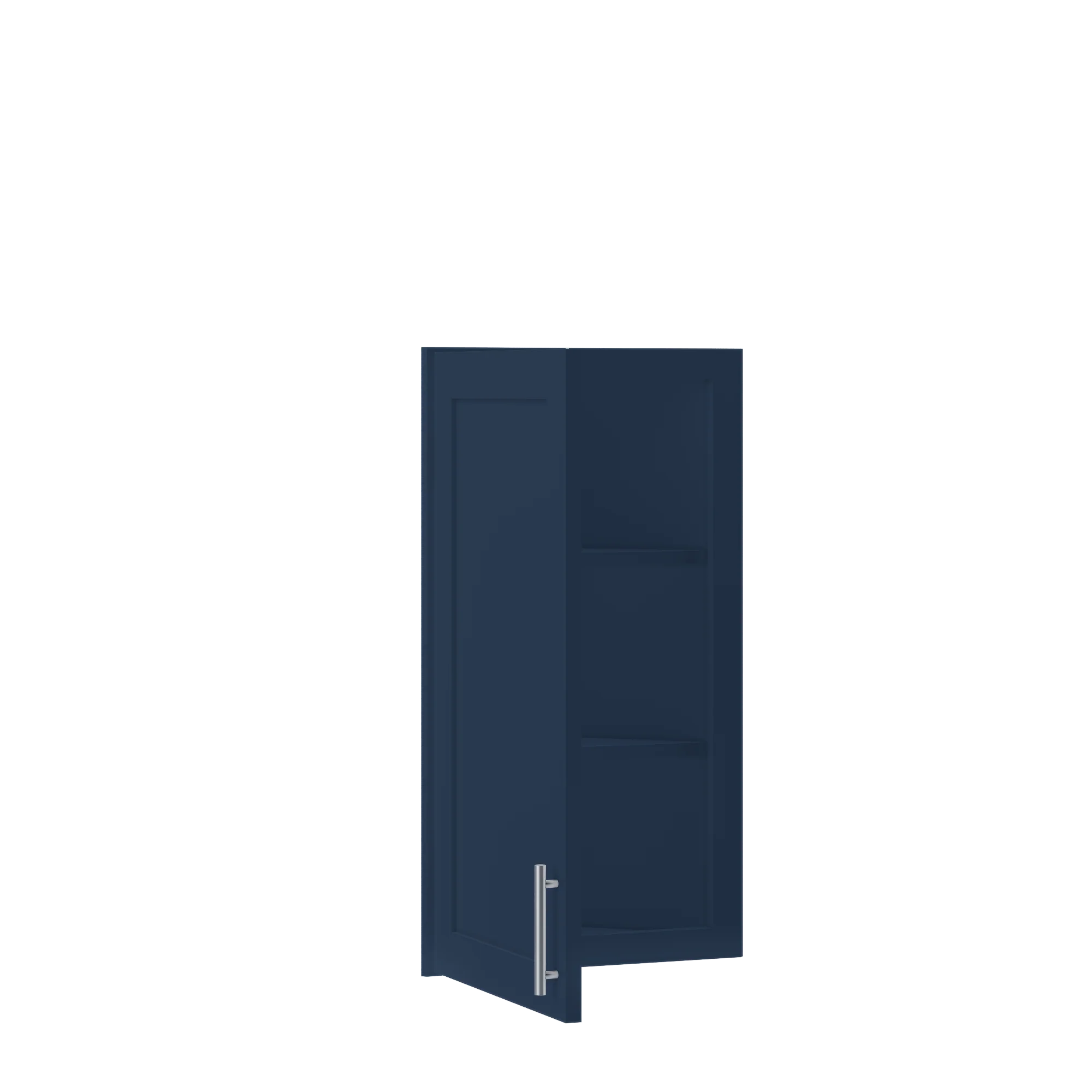 Wall End Kitchen Cabinet WEC1230 Danbury Blue LessCare 12 in. width 30 in. height 12 in. depth - Image 4