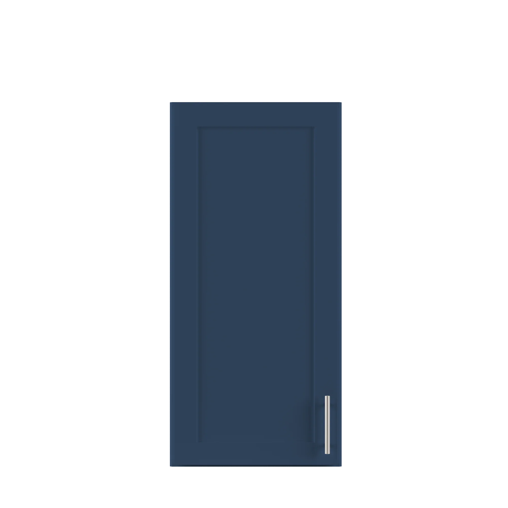 Wall End Kitchen Cabinet WEC1236 Danbury Blue LessCare 12 in. width 36 in. height 12 in. depth - Image 3