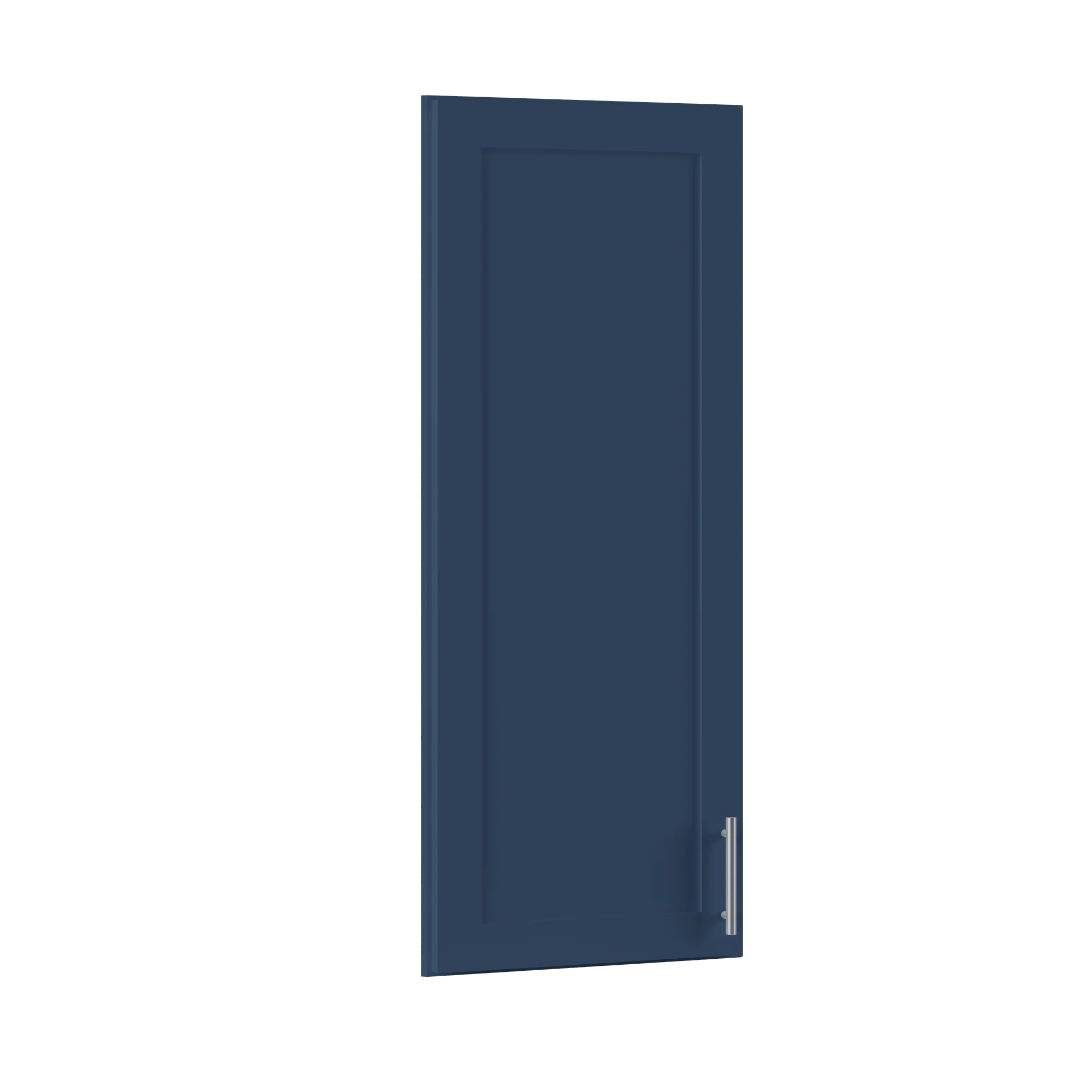 Wall End Kitchen Cabinet WEC1242 Danbury Blue LessCare 12 in. width 42 in. height 12 in. depth - Image 2